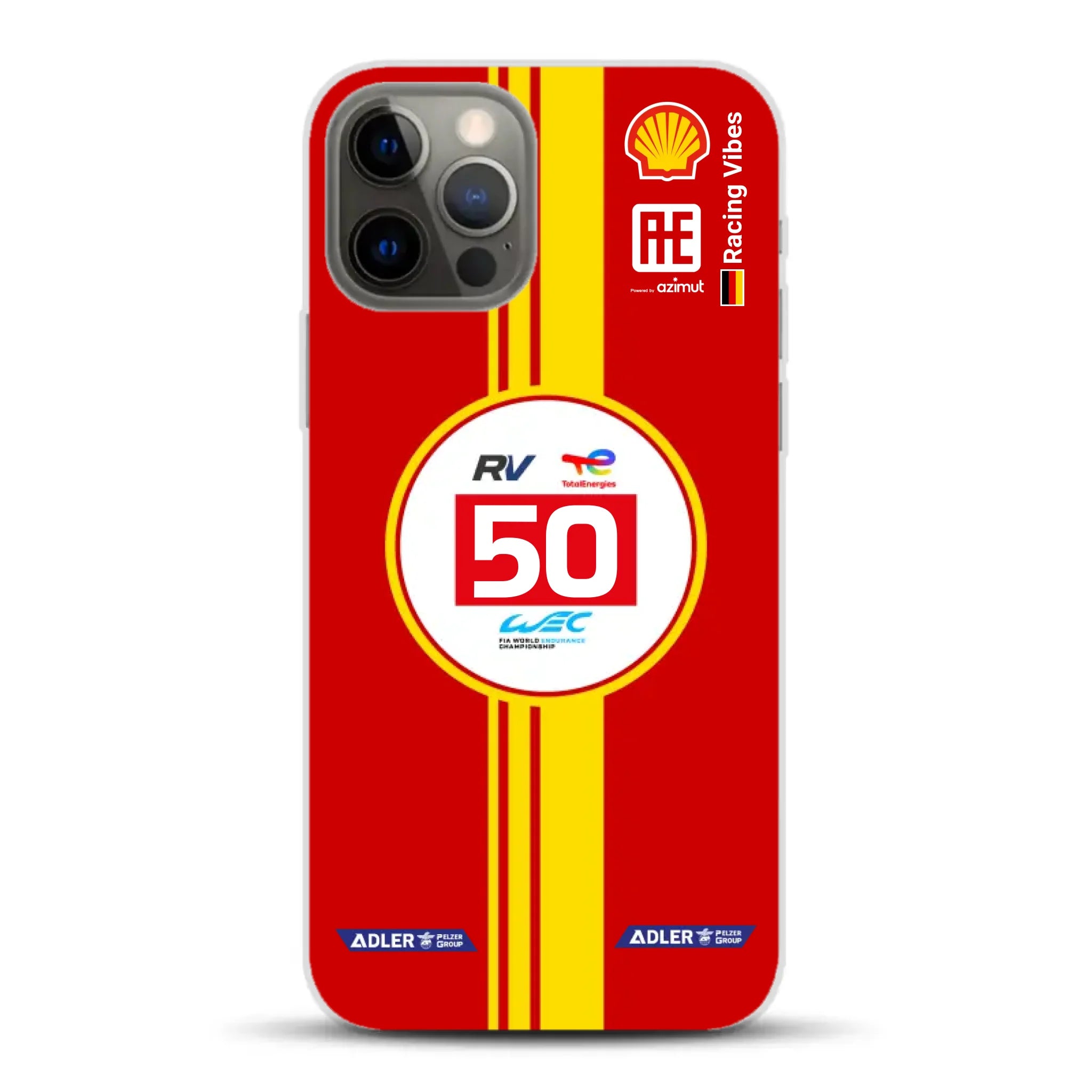 AF Corse 499P 2024 Livery - Custodia per cellulare personalizzata per iPhone