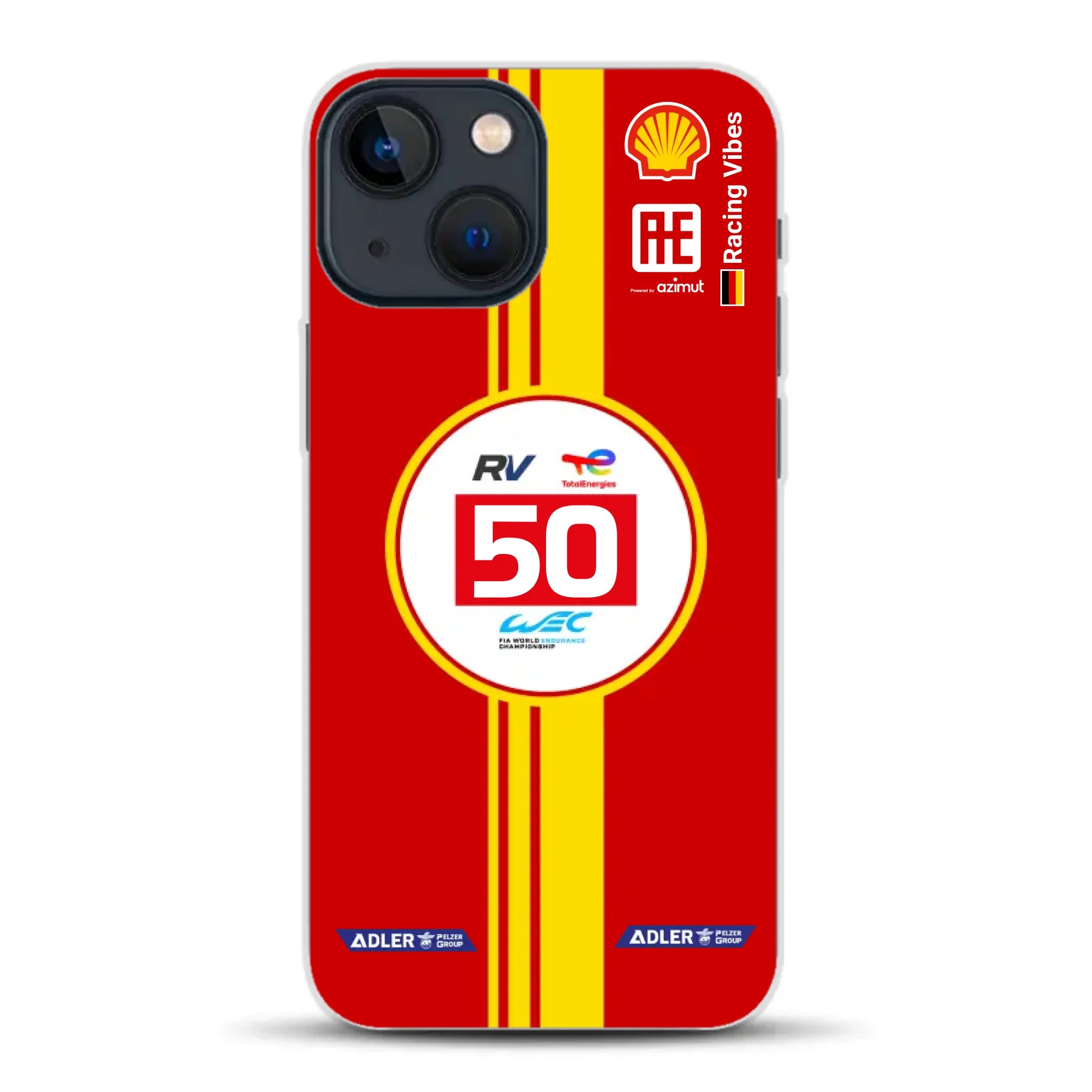 AF Corse 499P 2024 Livery - Custodia per cellulare personalizzata per iPhone