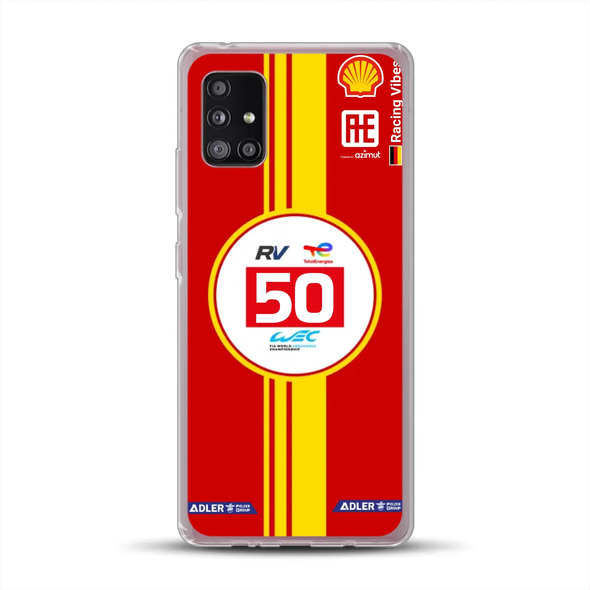 AF Corse 499P 2024 Livery - Custodia per cellulare personalizzata per Samsung