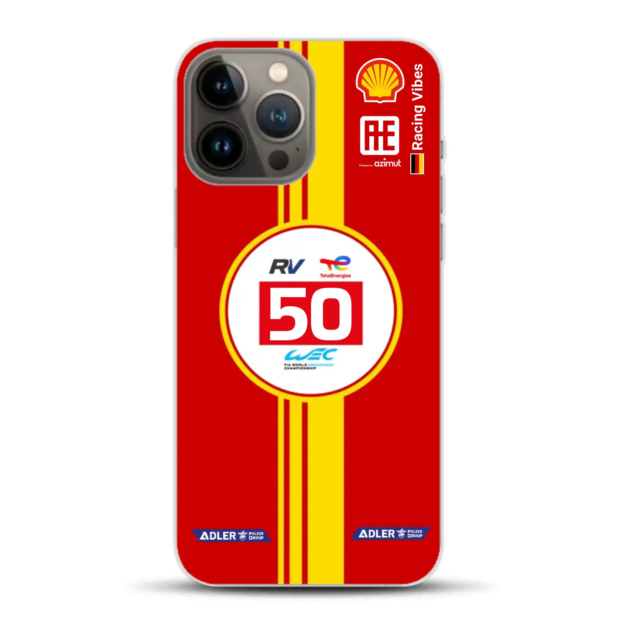 AF Corse 499P 2024 Livery - Custodia per cellulare personalizzata per iPhone