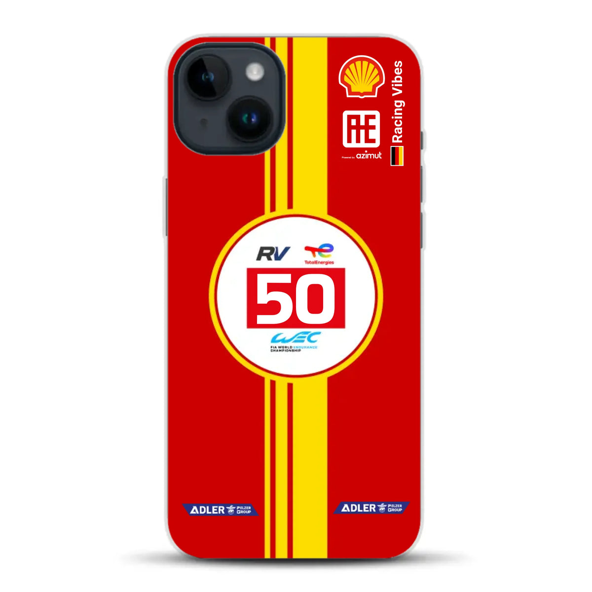 AF Corse 499P 2024 Livery - Individuelle Handyhülle für iPhone