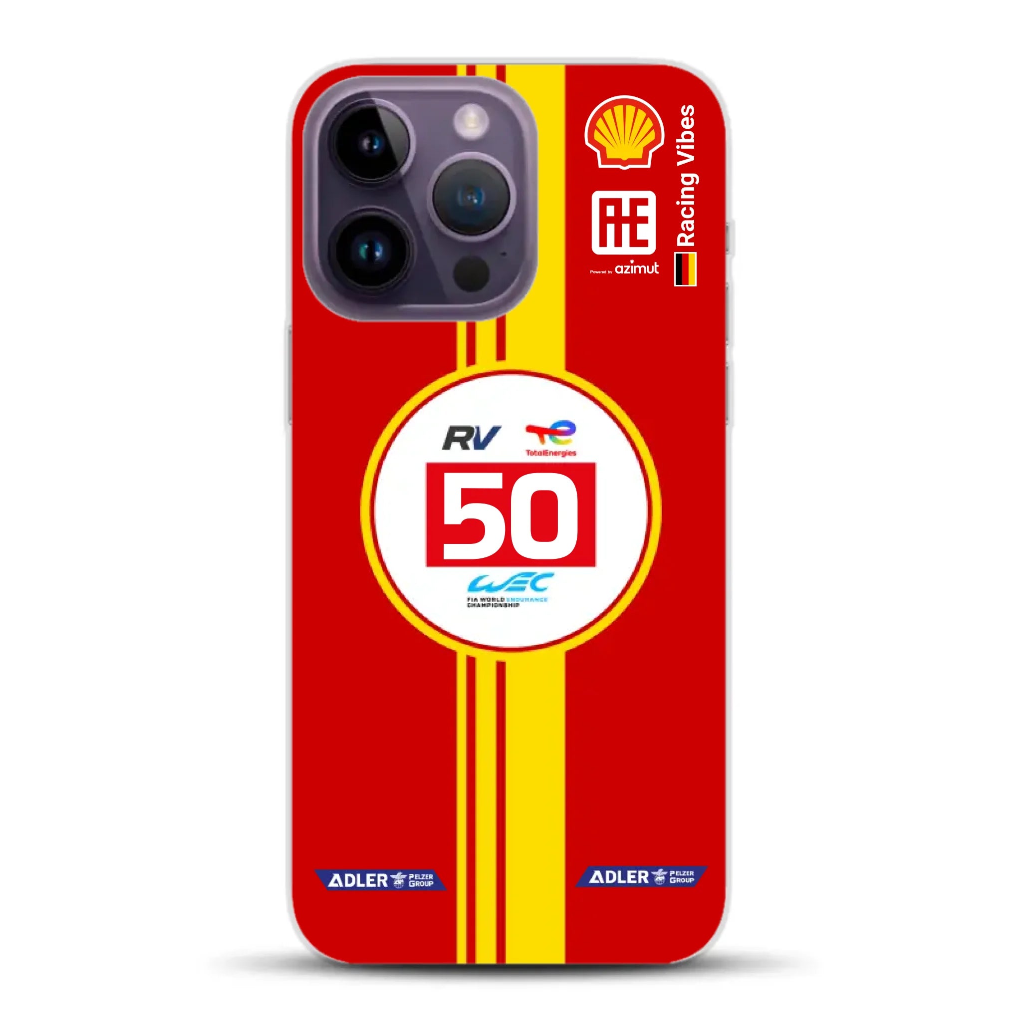 AF Corse 499P 2024 Livery - Custodia per cellulare personalizzata per iPhone