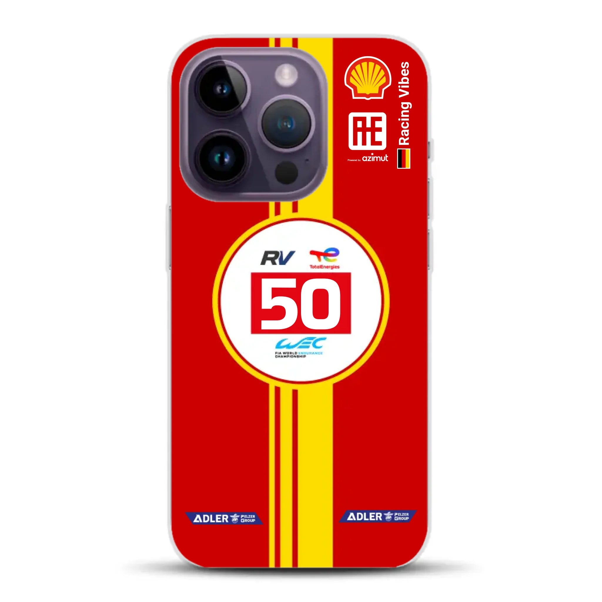 AF Corse 499P 2024 Livery - Custodia per cellulare personalizzata per iPhone