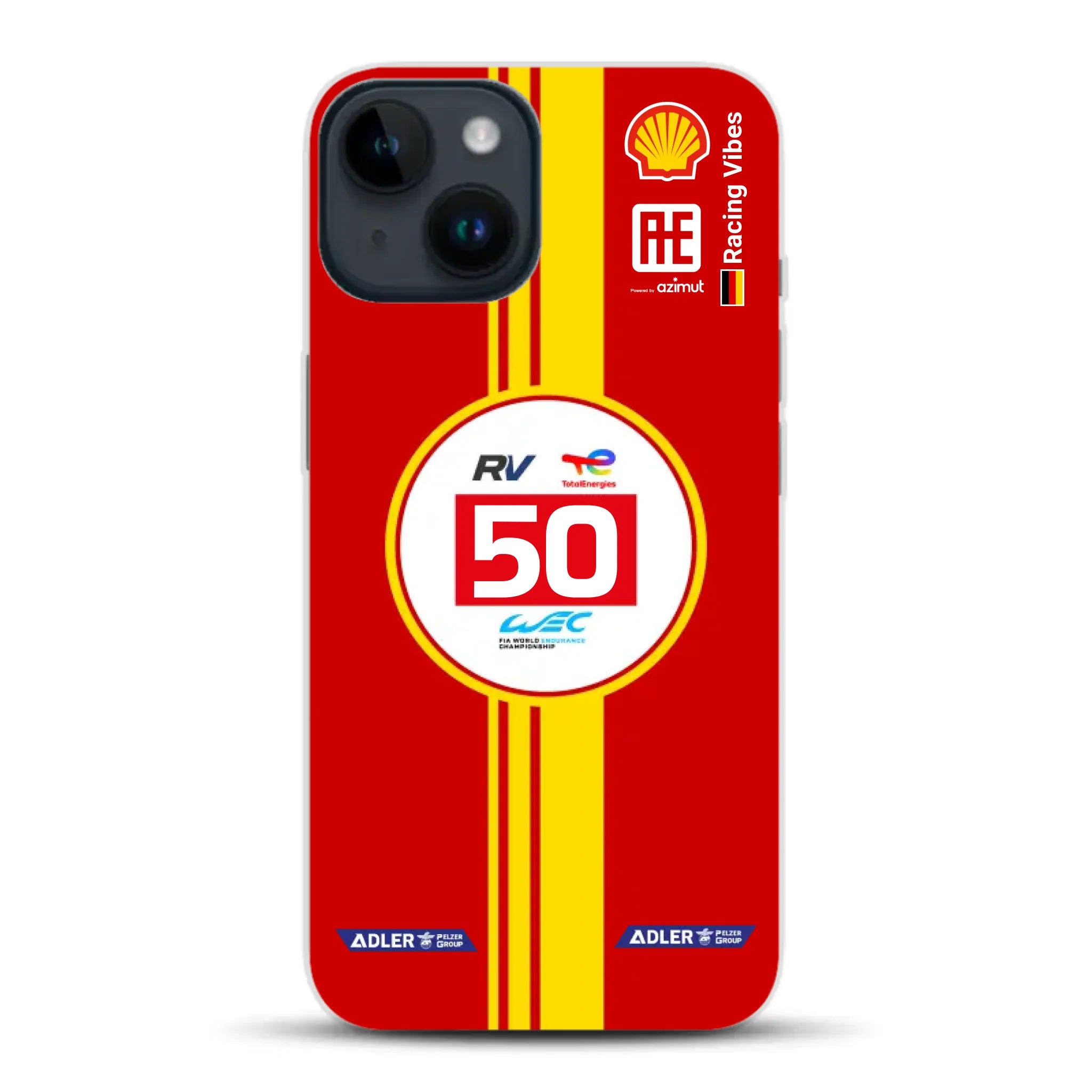 AF Corse 499P 2024 Livery - Custodia per cellulare personalizzata per iPhone