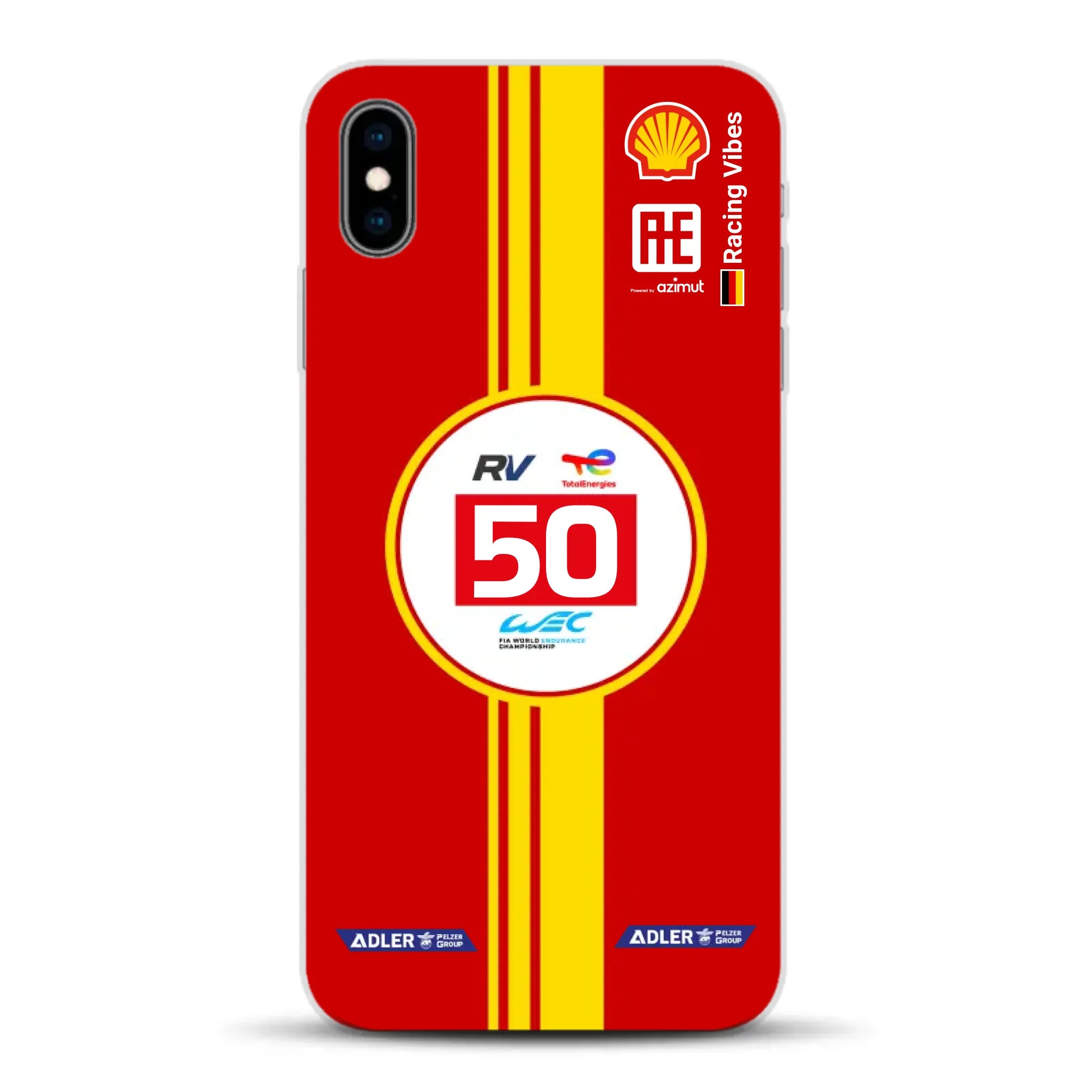 AF Corse 499P 2024 Livery - Individuelle Handyhülle für iPhone