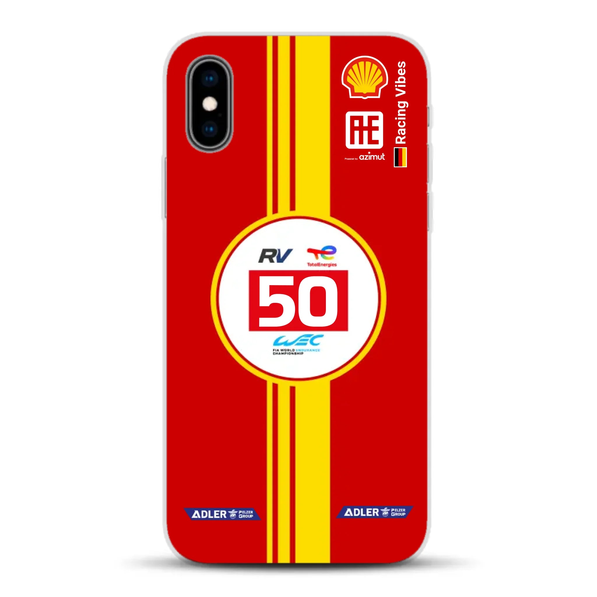 AF Corse 499P 2024 Livery - Custodia per cellulare personalizzata per iPhone