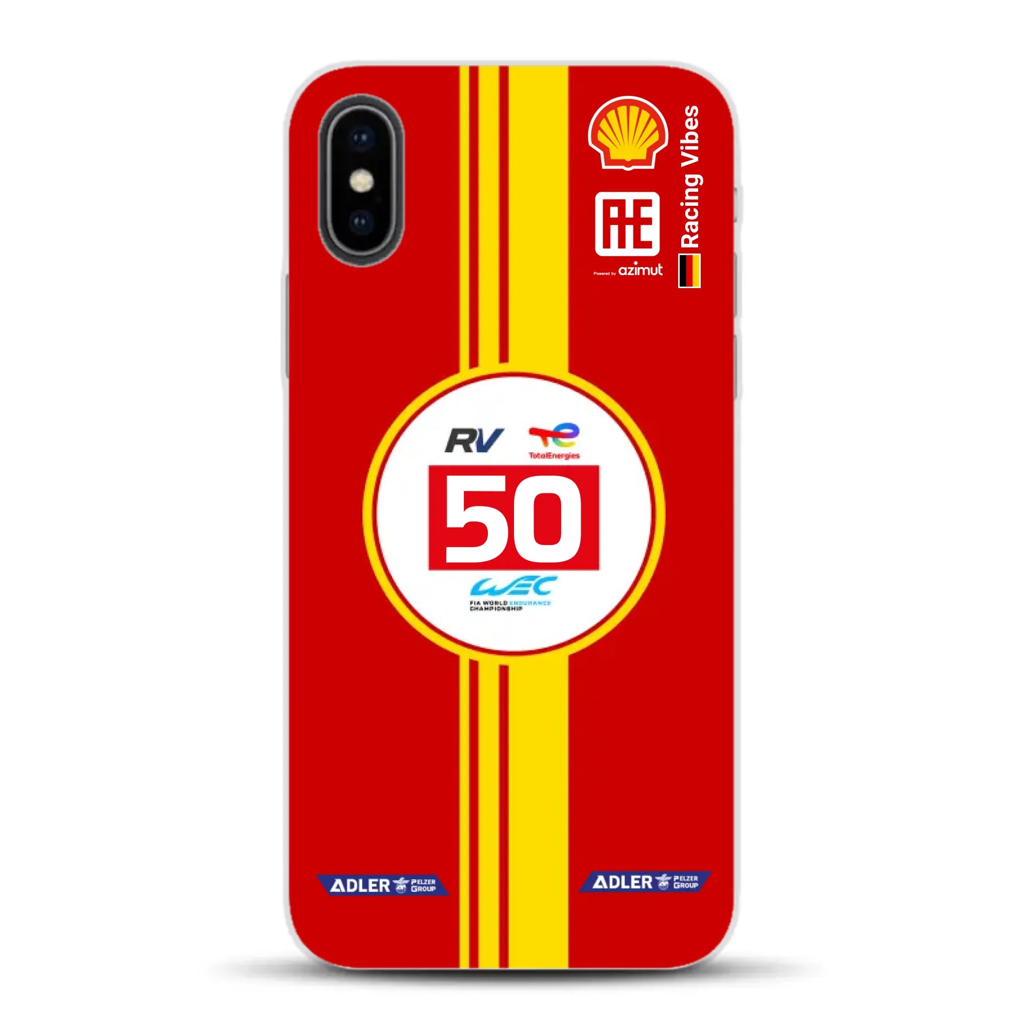 AF Corse 499P 2024 Livery - Custodia per cellulare personalizzata per iPhone