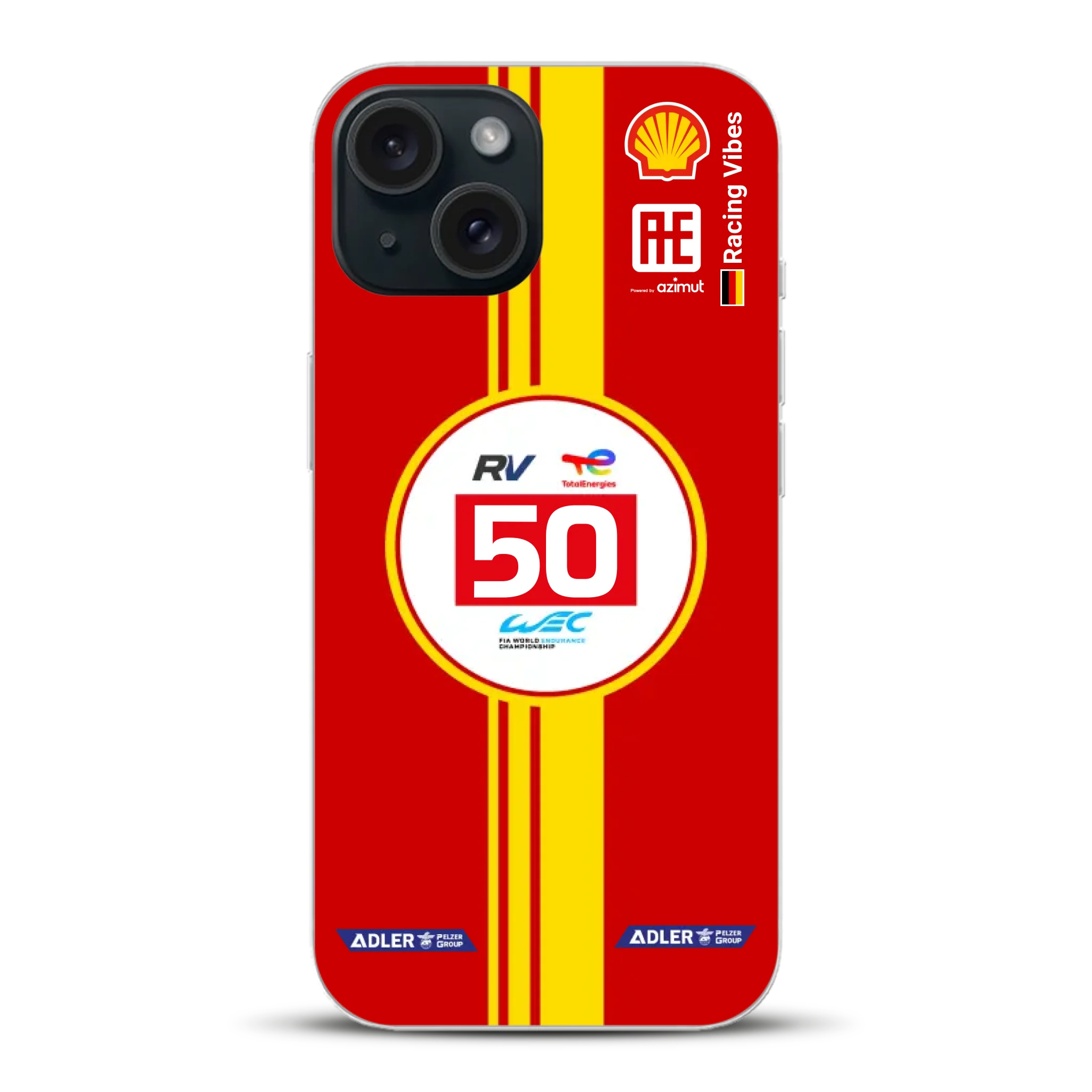 AF Corse 499P 2024 Livery - Custodia per cellulare personalizzata per iPhone