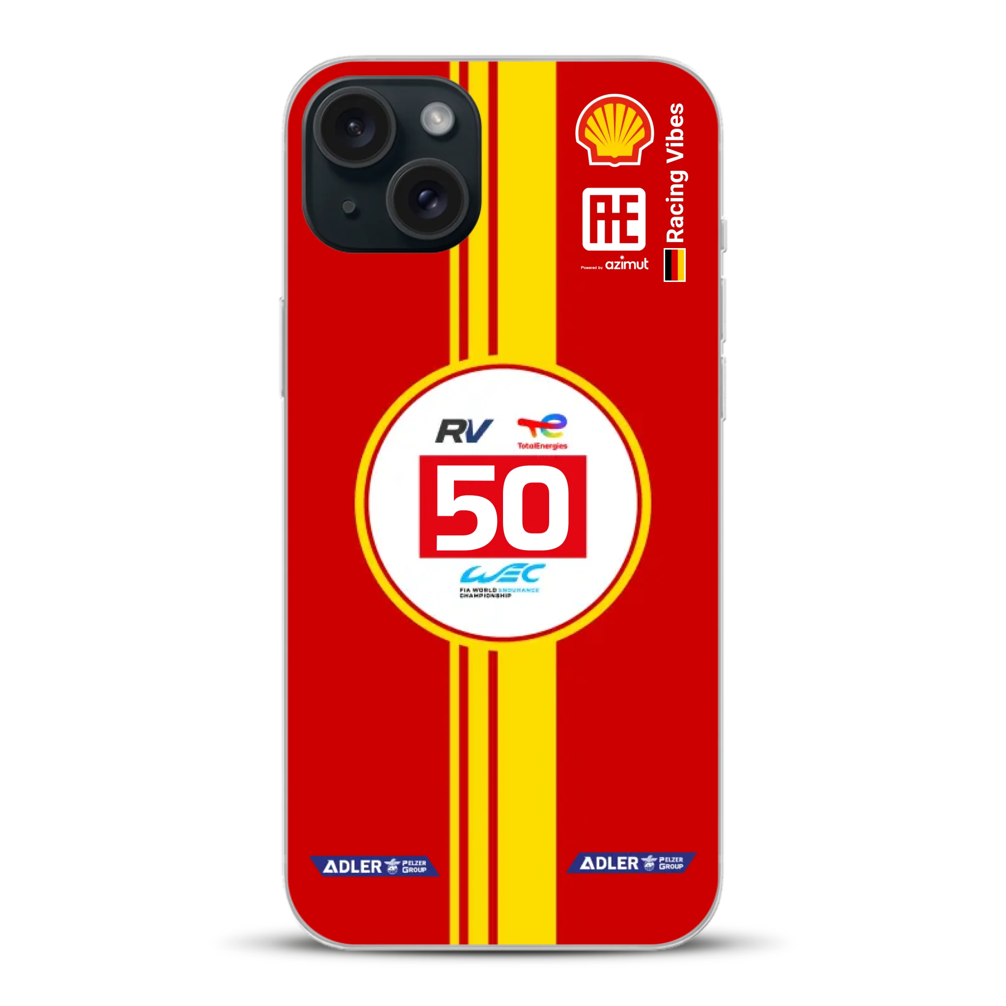 AF Corse 499P 2024 Livery - Custodia per cellulare personalizzata per iPhone