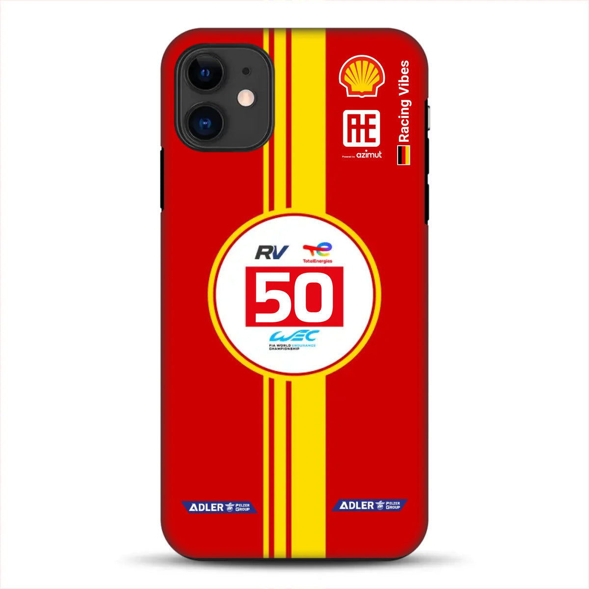 AF Corse 499P 2024 Livery - Individuelle Premium Hülle für iPhone