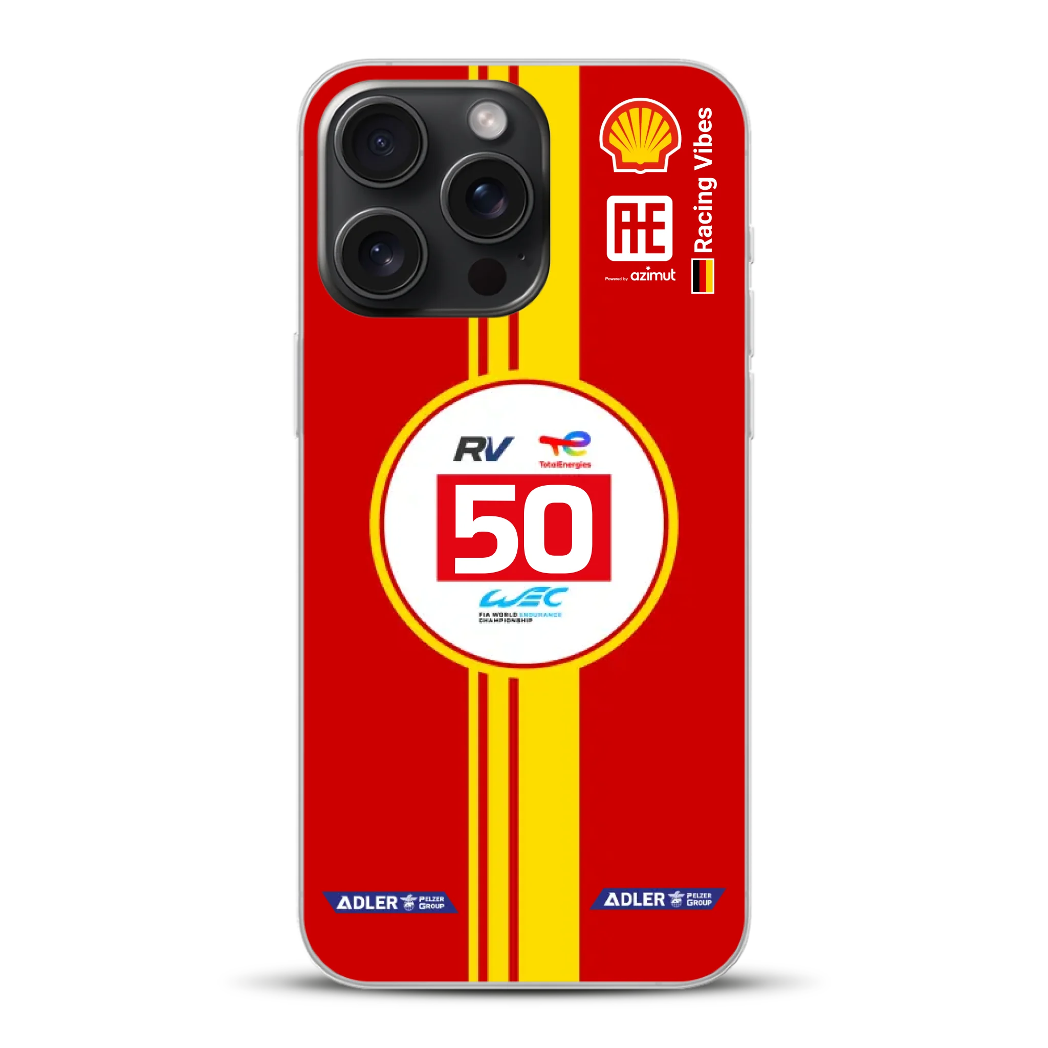 AF Corse 499P 2024 Livery - Individuelle Handyhülle für iPhone