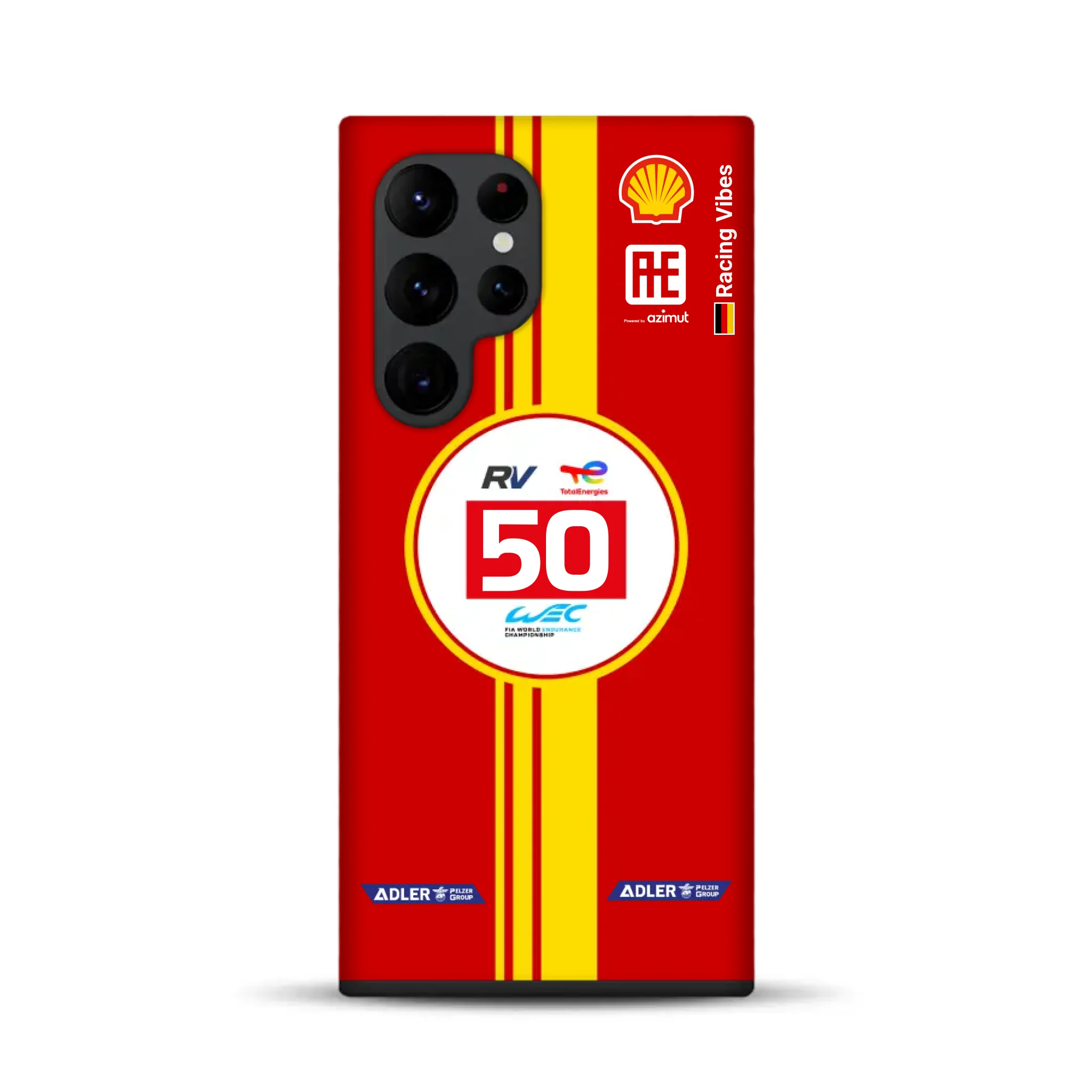 AF Corse 499P 2024 Livery - Individuelle Premium Hülle für Samsung