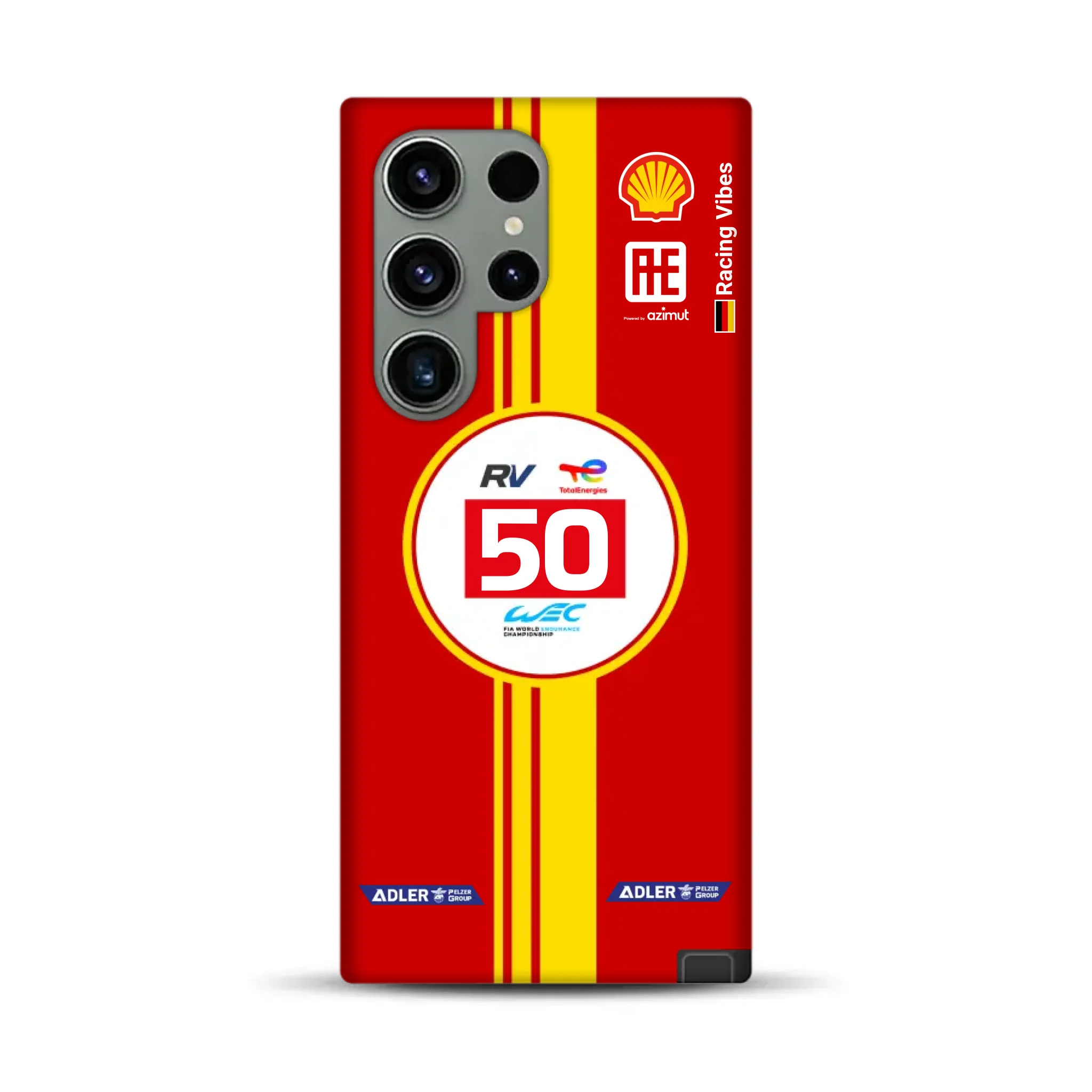 AF Corse 499P 2024 Livery - Individuelle Premium Hülle für Samsung