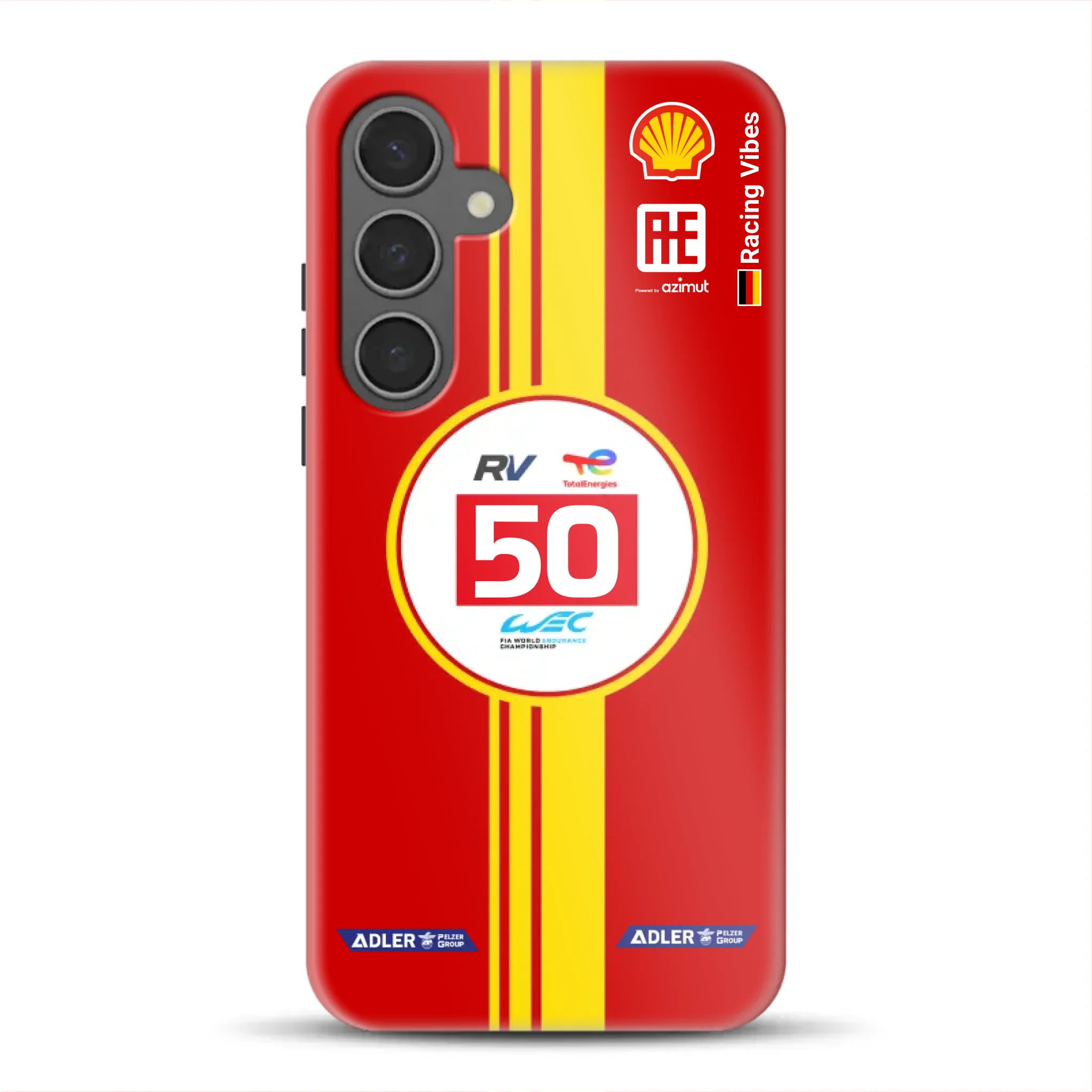 AF Corse 499P 2024 Livery - Individuelle Premium Hülle für Samsung