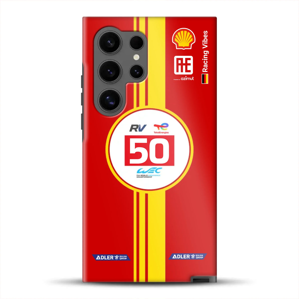 AF Corse 499P 2024 Livery - Individuelle Premium Hülle für Samsung