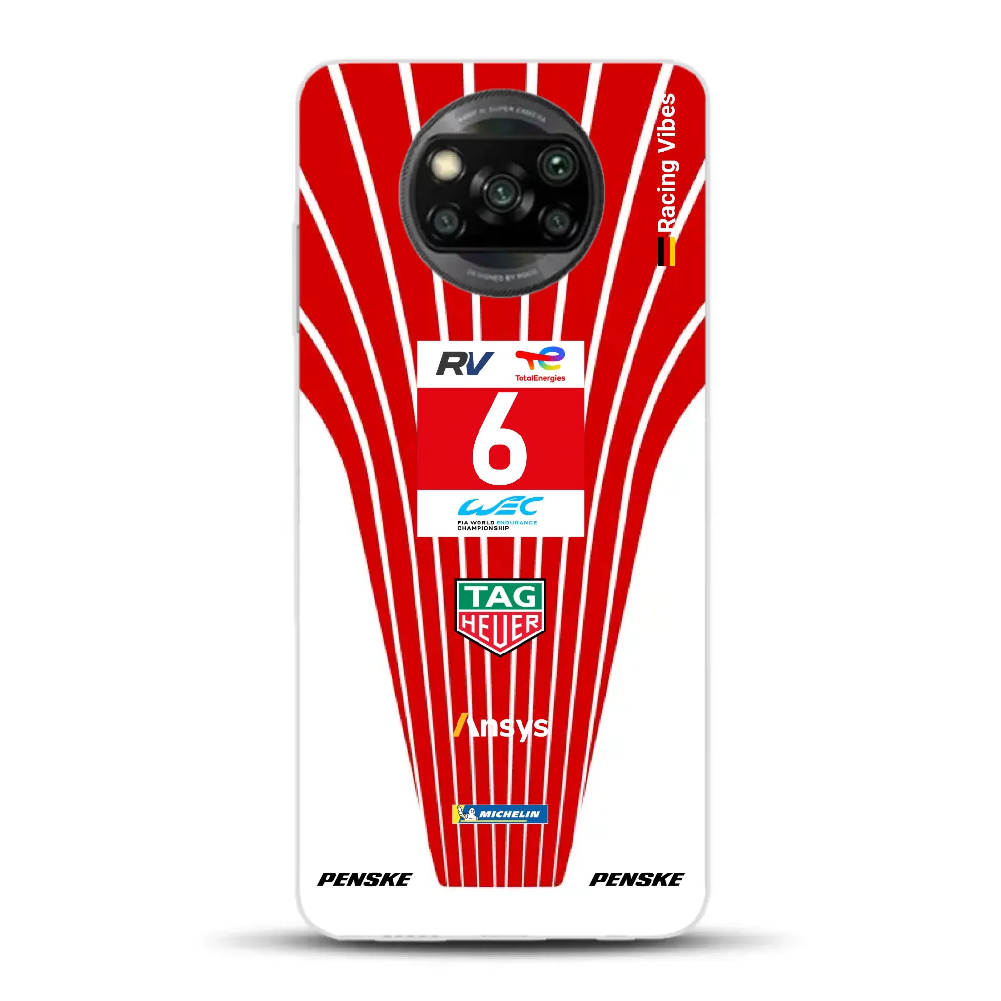 Porsche 963 2024 Livery - Custodia per cellulare personalizzata per Xiaomi