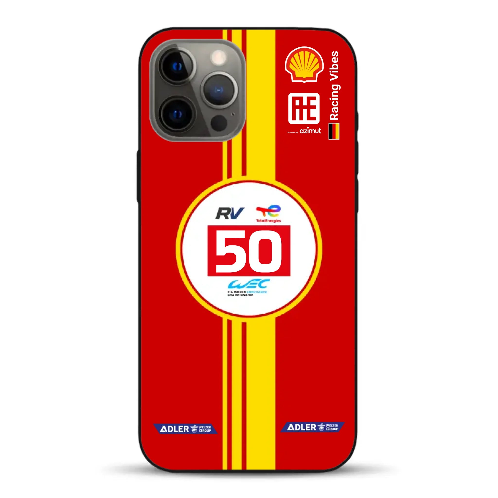 AF Corse 499P 2024 Livery - Individuelle Handyhülle für iPhone