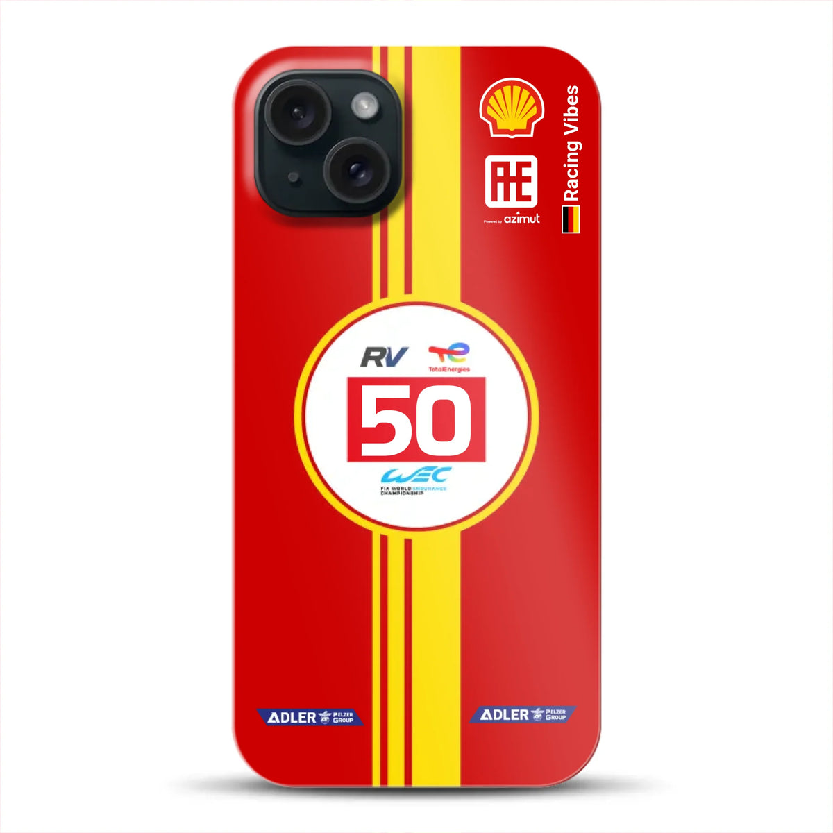 AF Corse 499P 2024 Livery - Individuelle Premium Hülle für iPhone