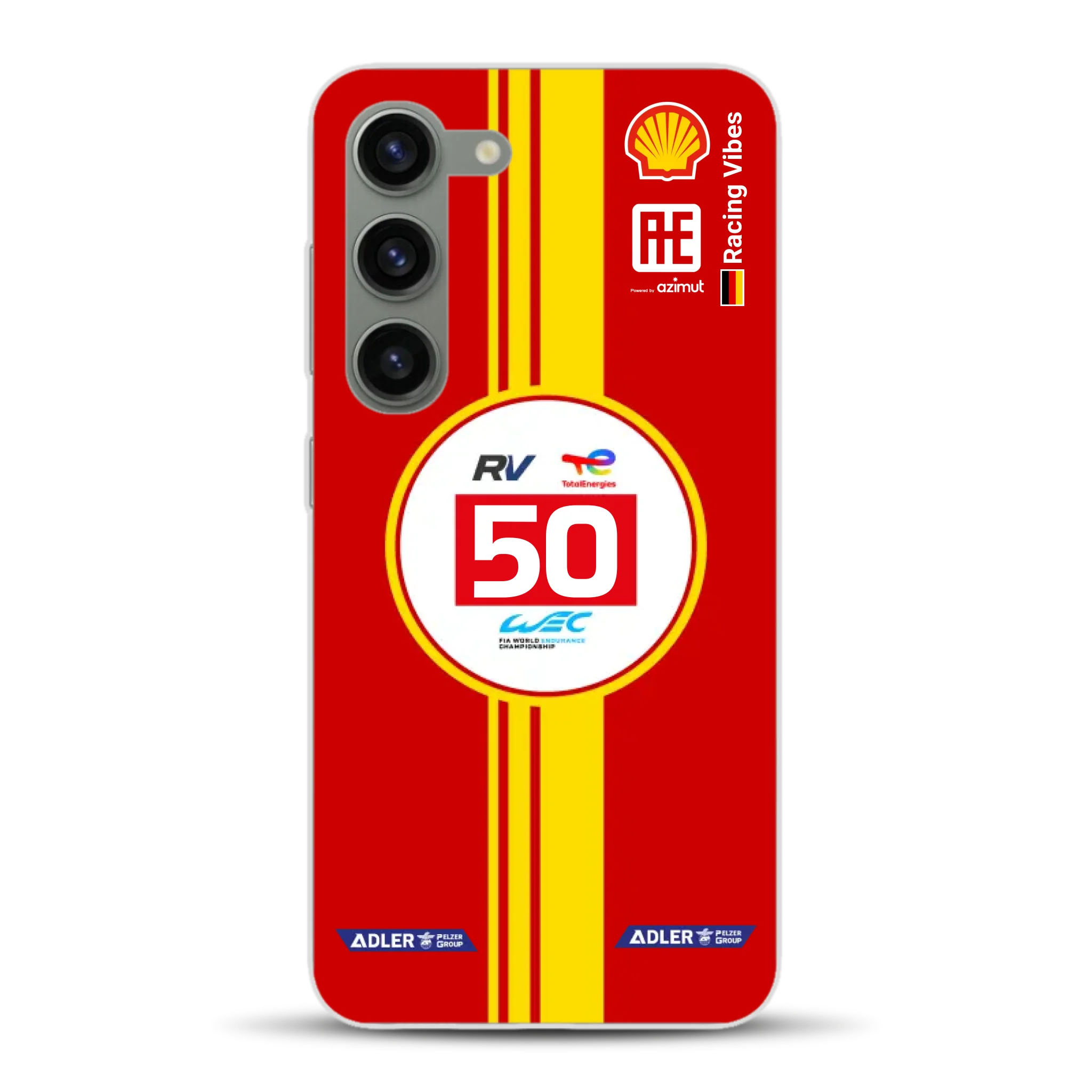 AF Corse 499P 2024 Livery - Custodia per cellulare personalizzata per Samsung