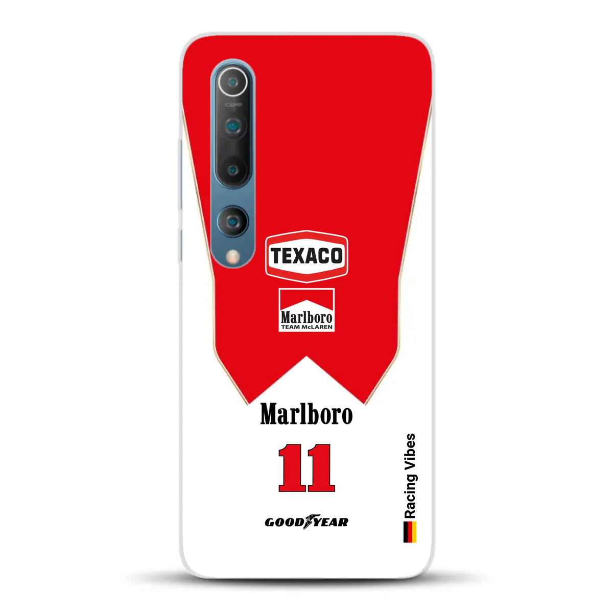 James Hunt McLaren M23 Livery - Individuelle Handyhülle für Xiaomi