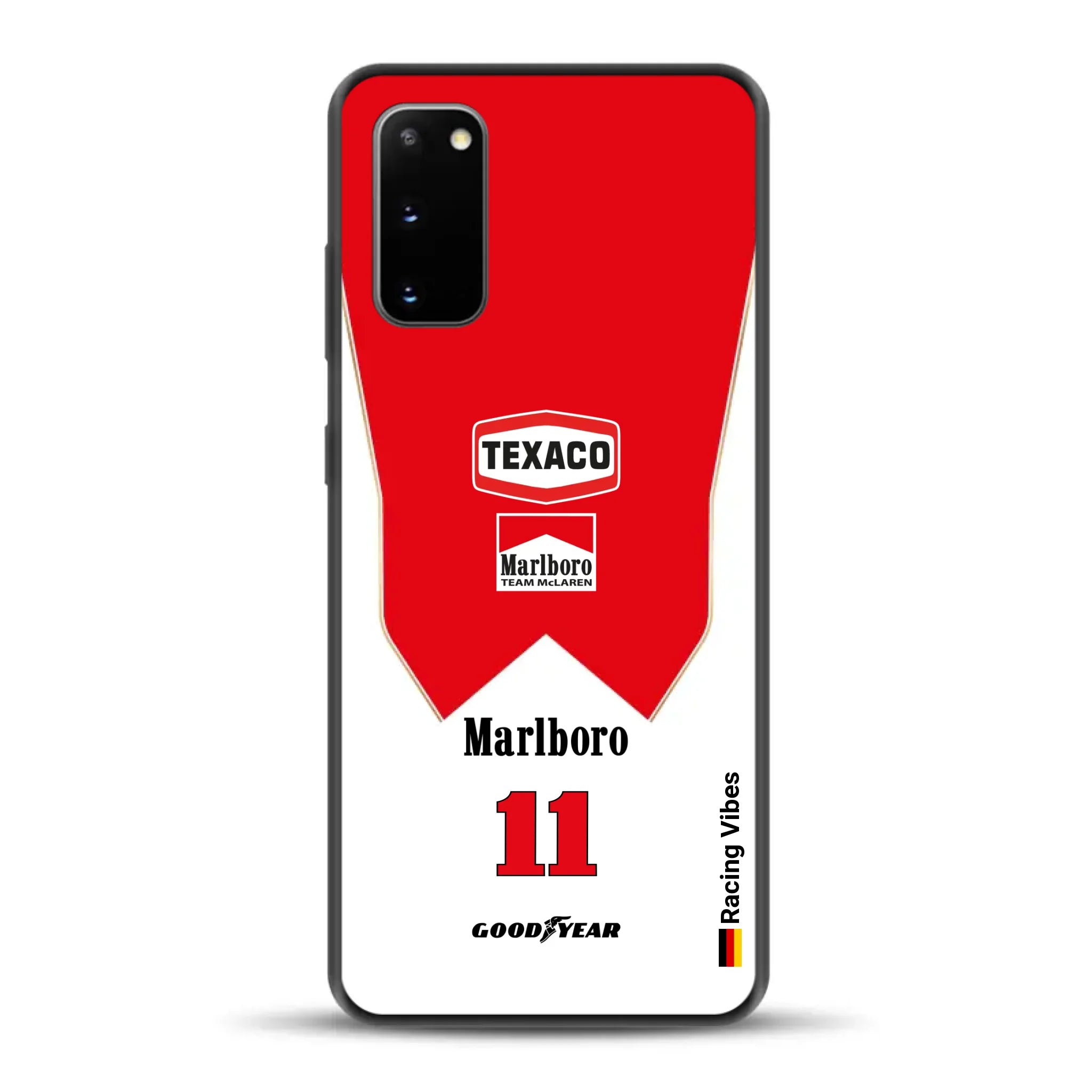 James Hunt McLaren M23 Livery - Individuelle Handyhülle für Samsung