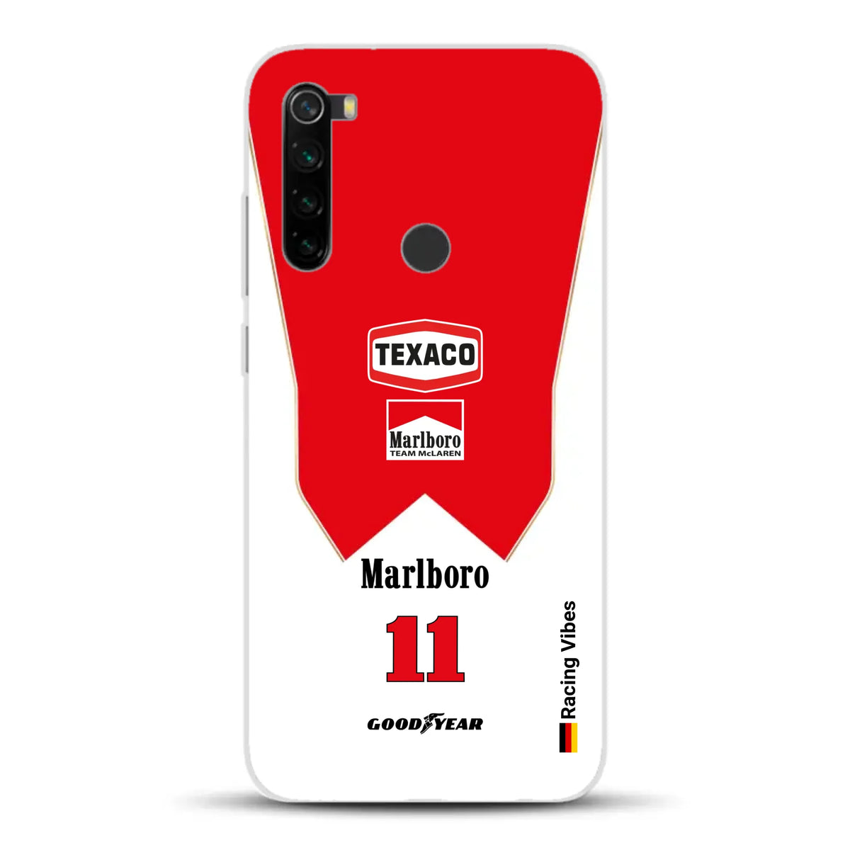 James Hunt McLaren M23 Livery - Individuelle Handyhülle für Xiaomi