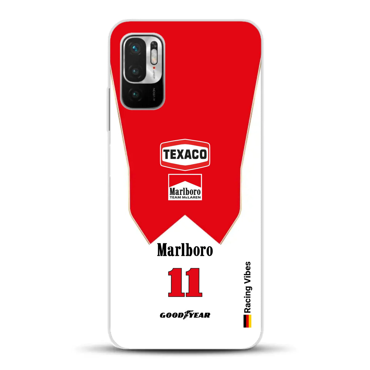 James Hunt McLaren M23 Livery - Individuelle Handyhülle für Xiaomi