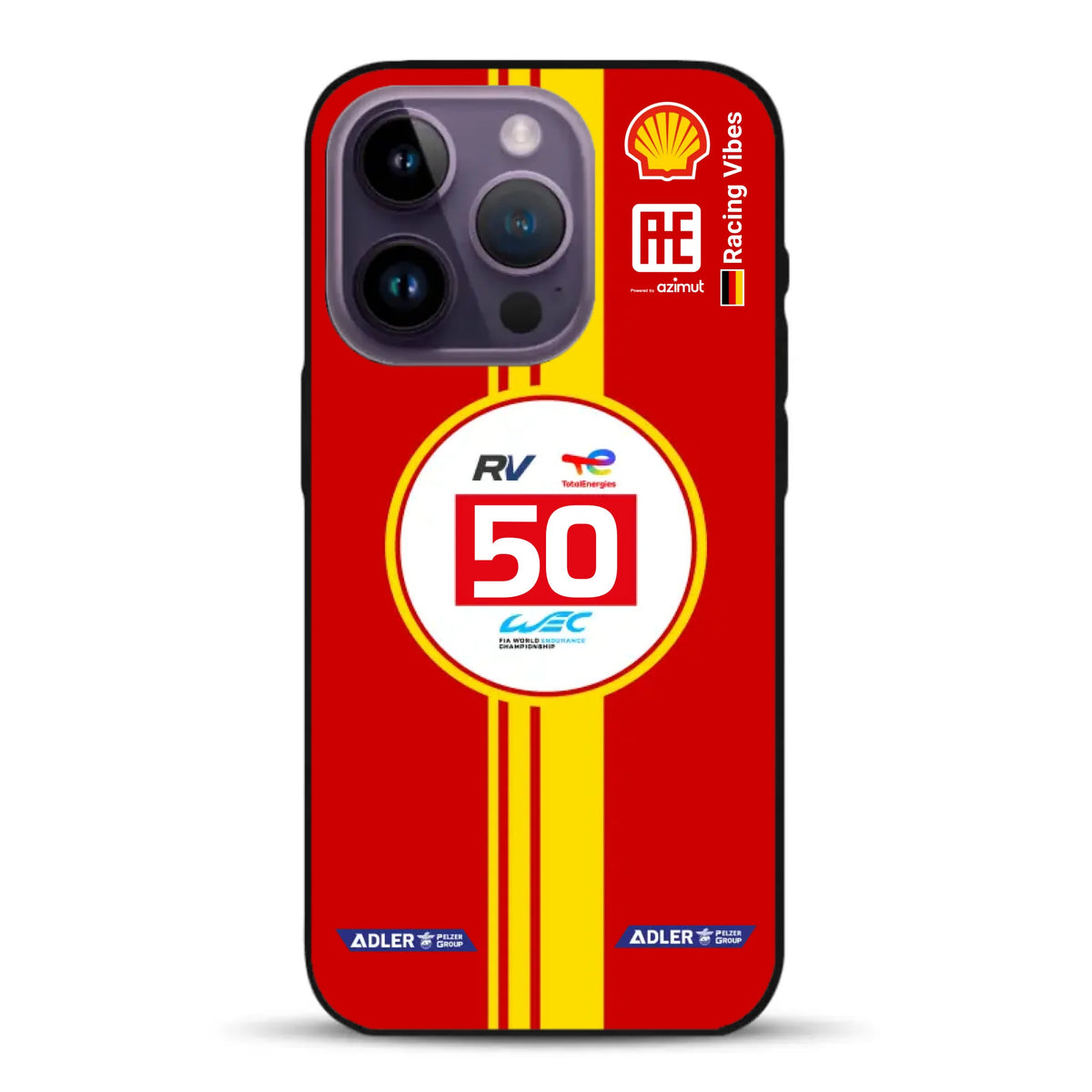 AF Corse 499P 2024 Livery - Individuelle Handyhülle für iPhone