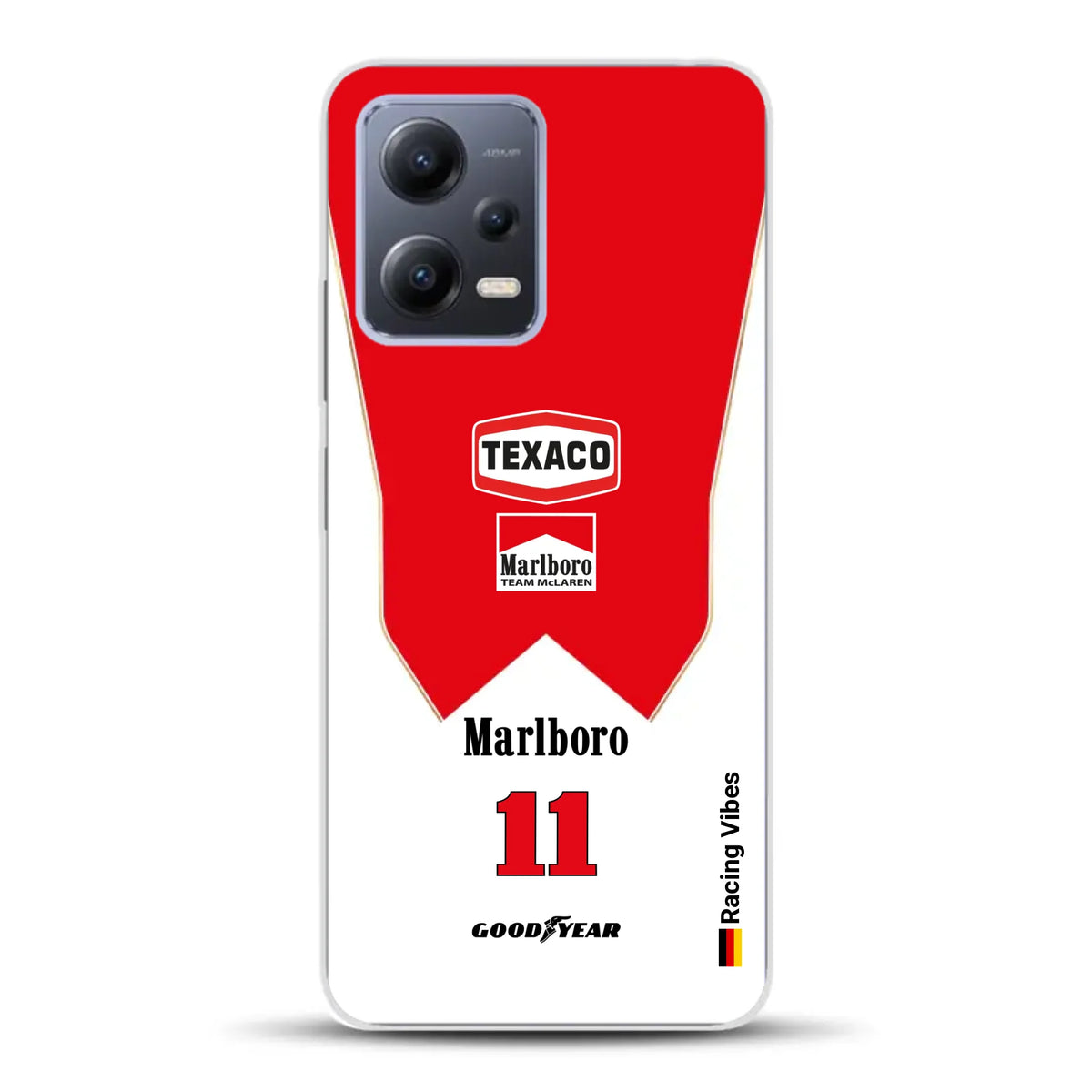 James Hunt McLaren M23 Livery - Individuelle Handyhülle für Xiaomi