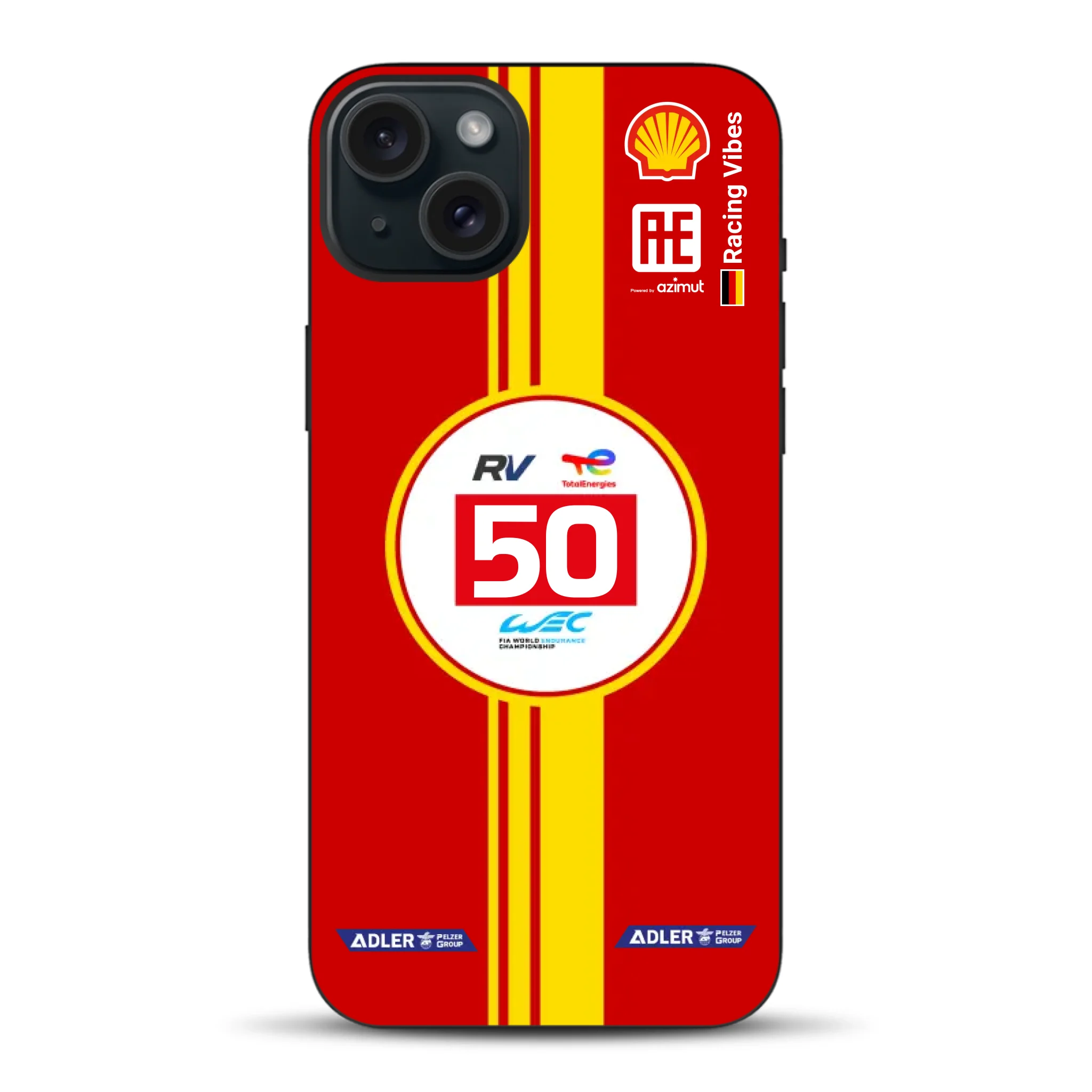 AF Corse 499P 2024 Livery - Custodia per cellulare personalizzata per iPhone
