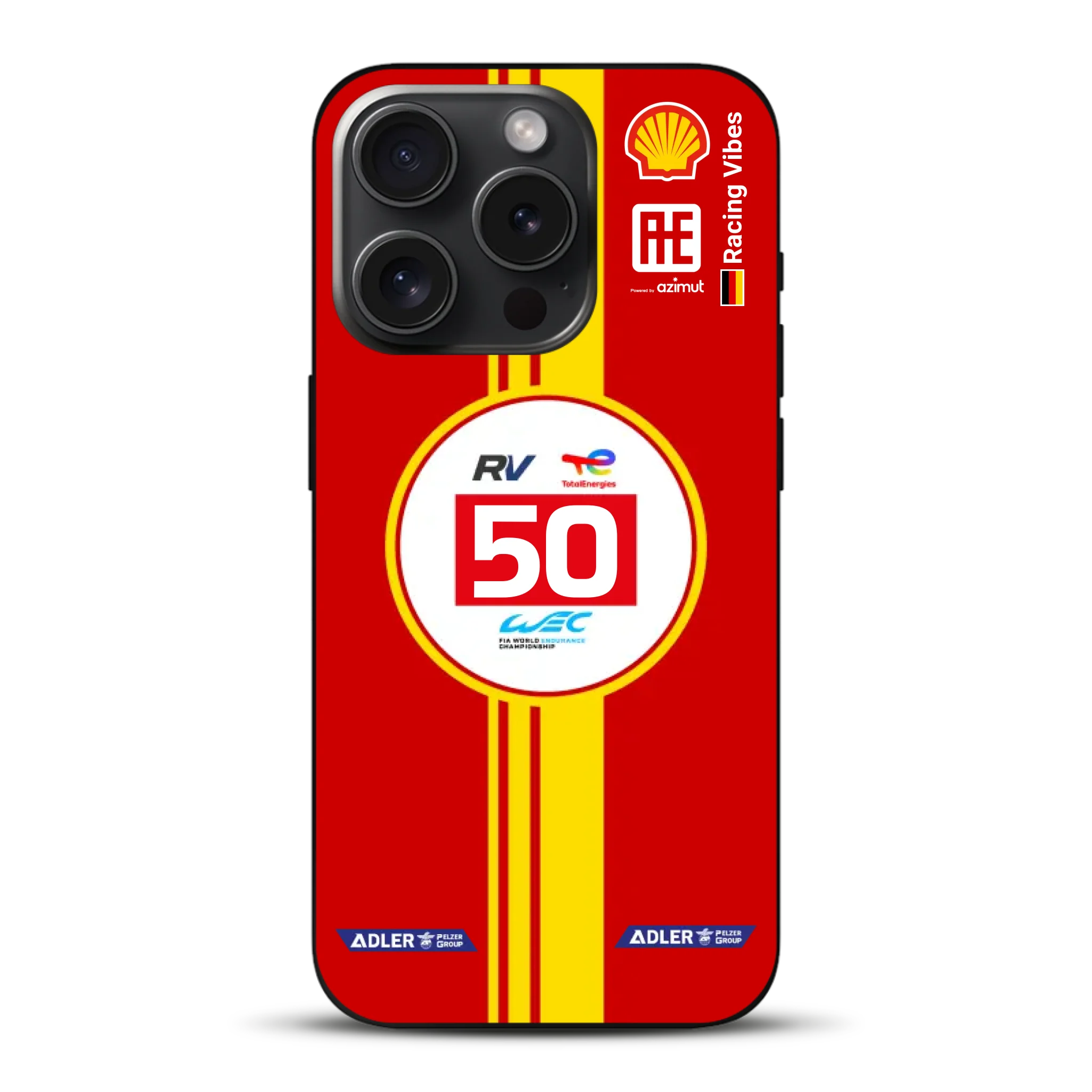 AF Corse 499P 2024 Livery - Custodia per cellulare personalizzata per iPhone