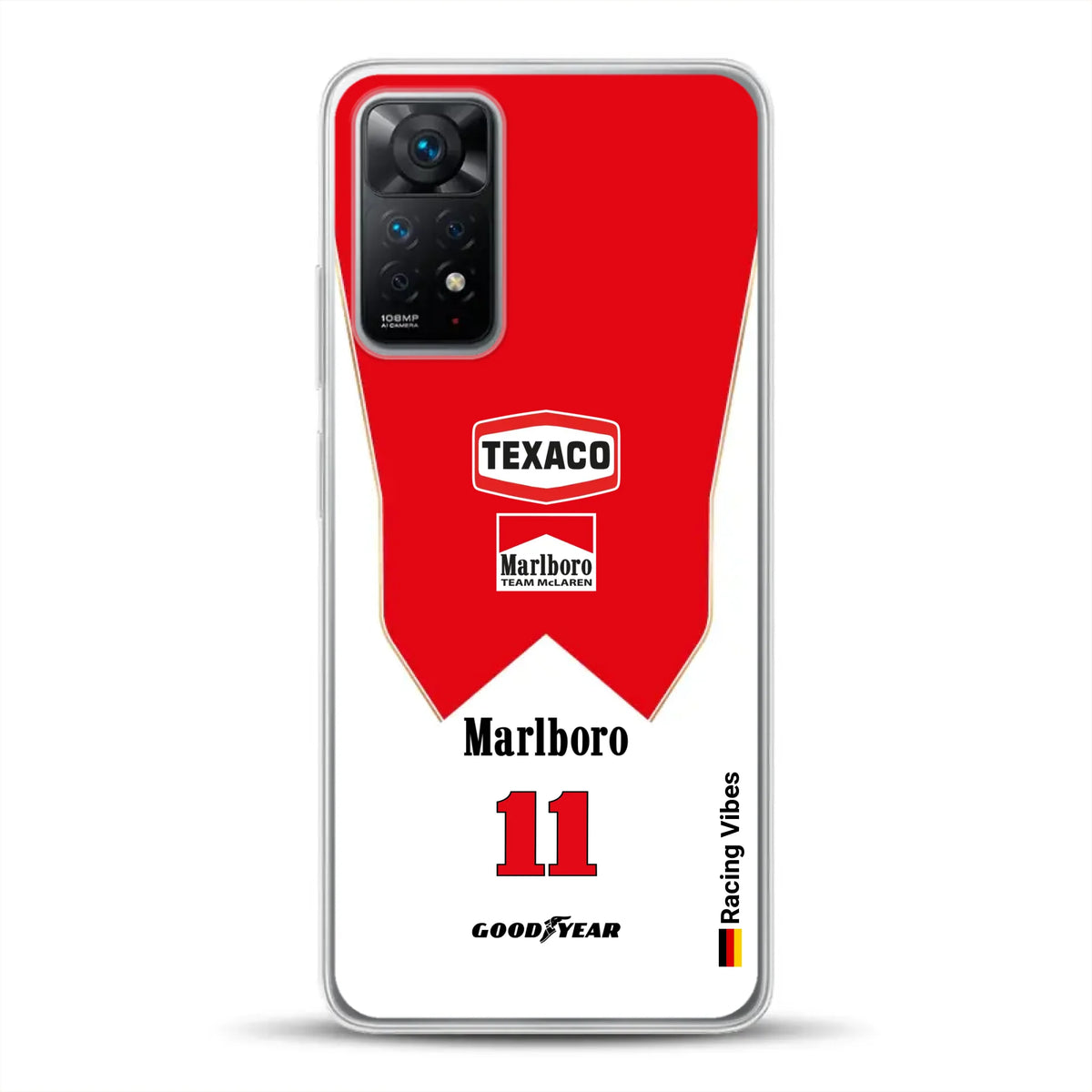 James Hunt McLaren M23 Livery - Individuelle Handyhülle für Xiaomi