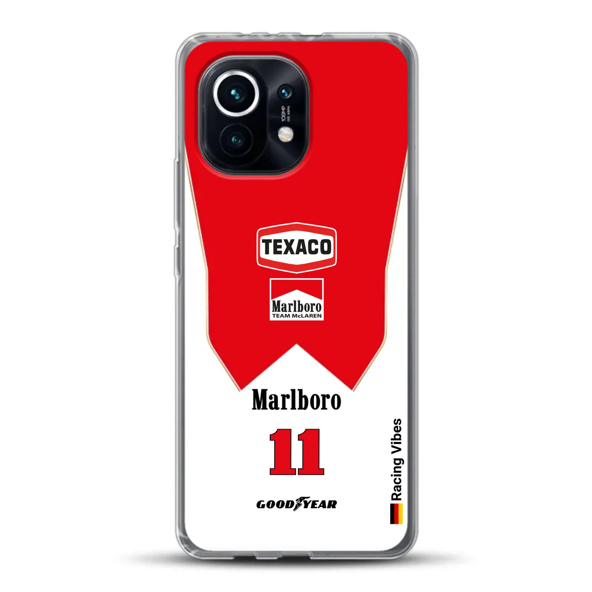 James Hunt McLaren M23 Livery - Individuelle Handyhülle für Xiaomi