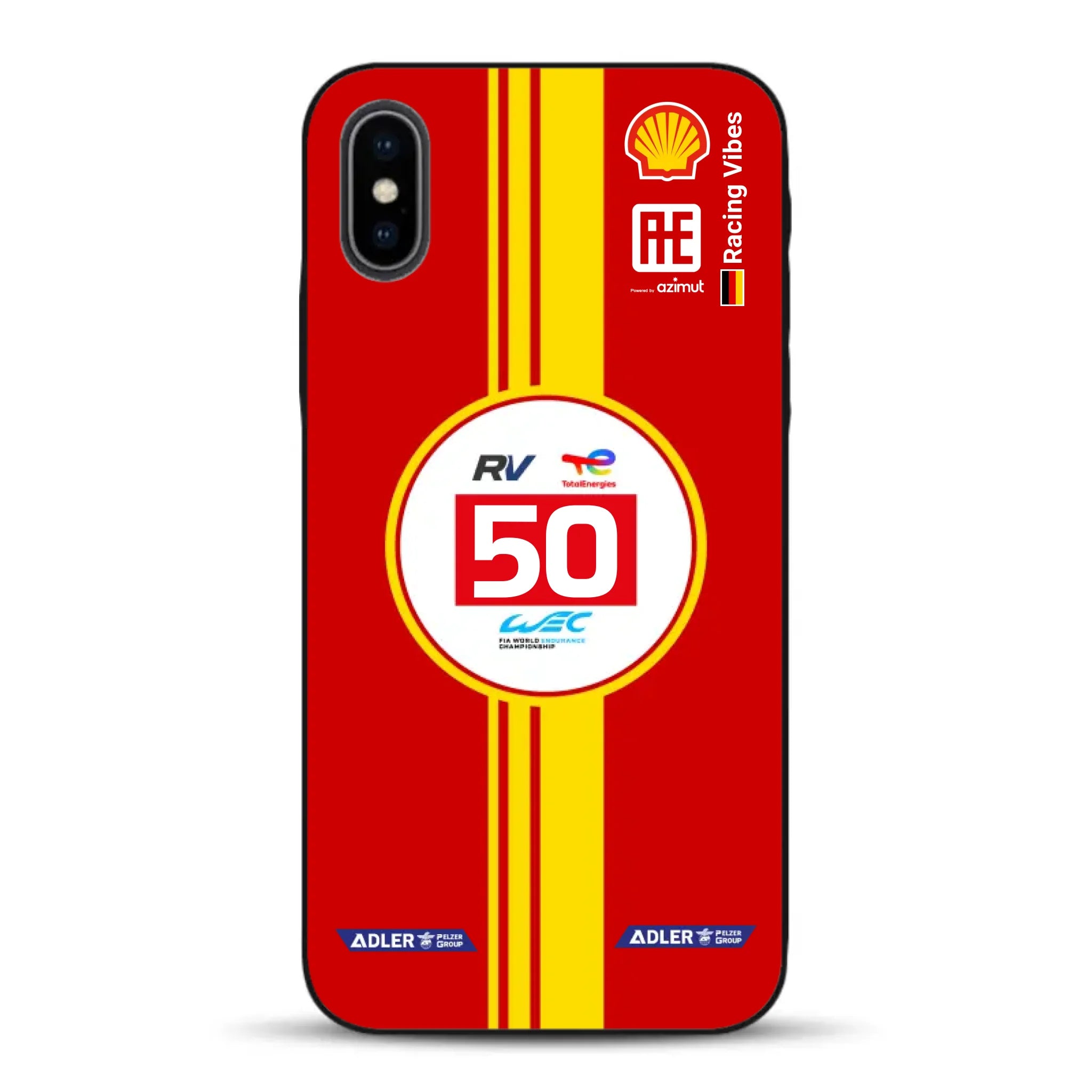 AF Corse 499P 2024 Livery - Custodia per cellulare personalizzata per iPhone
