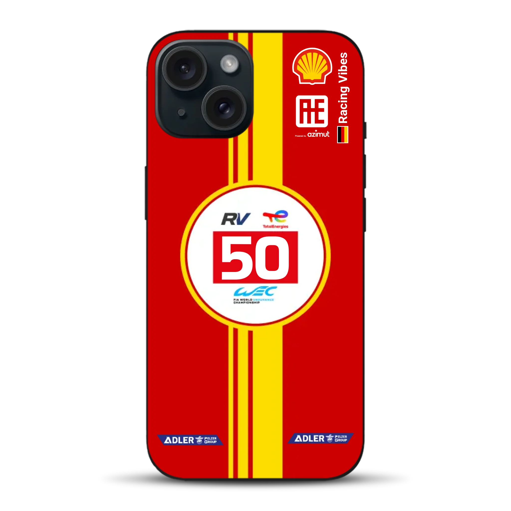 AF Corse 499P 2024 Livery - Custodia per cellulare personalizzata per iPhone