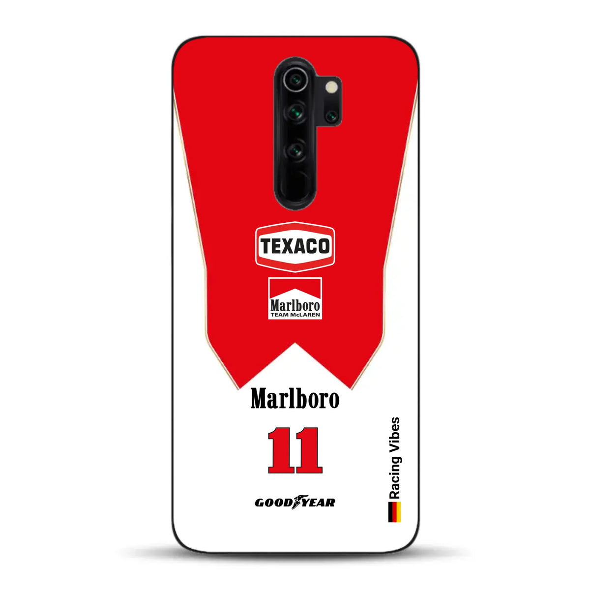 James Hunt McLaren M23 Livery - Individuelle Handyhülle für Xiaomi