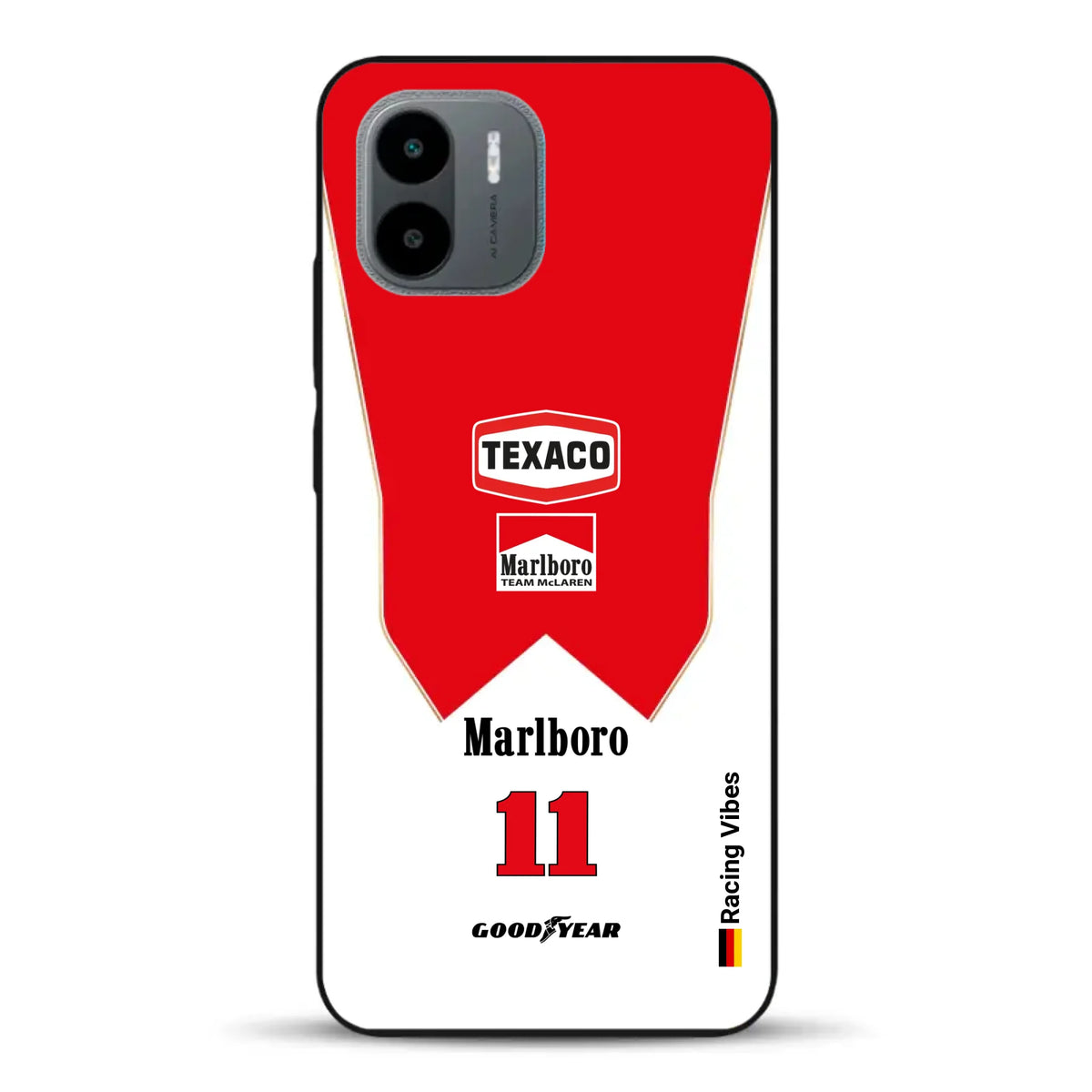 James Hunt McLaren M23 Livery - Individuelle Handyhülle für Xiaomi