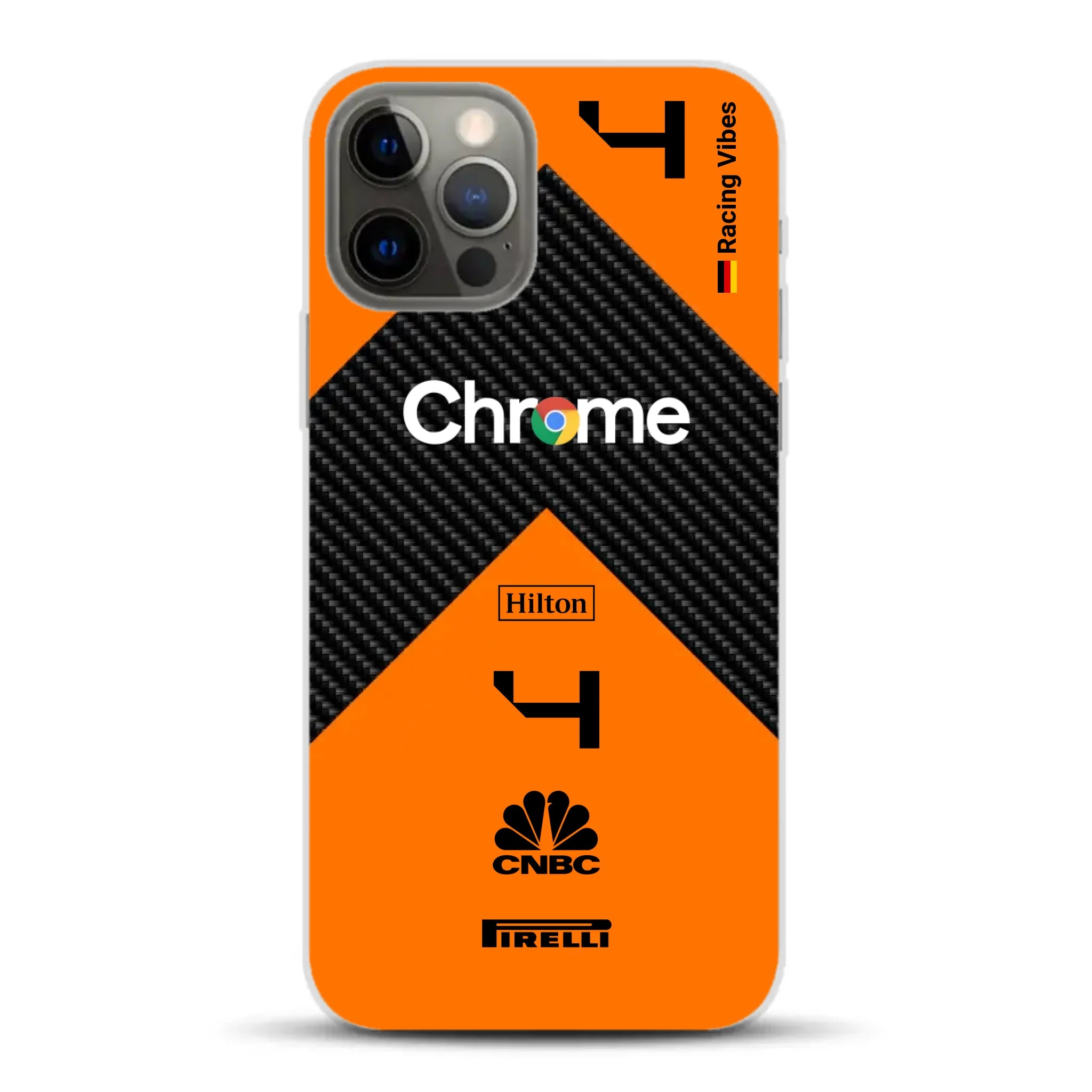 McL F1 2024 Livery - Individuelle Handyhülle für iPhone