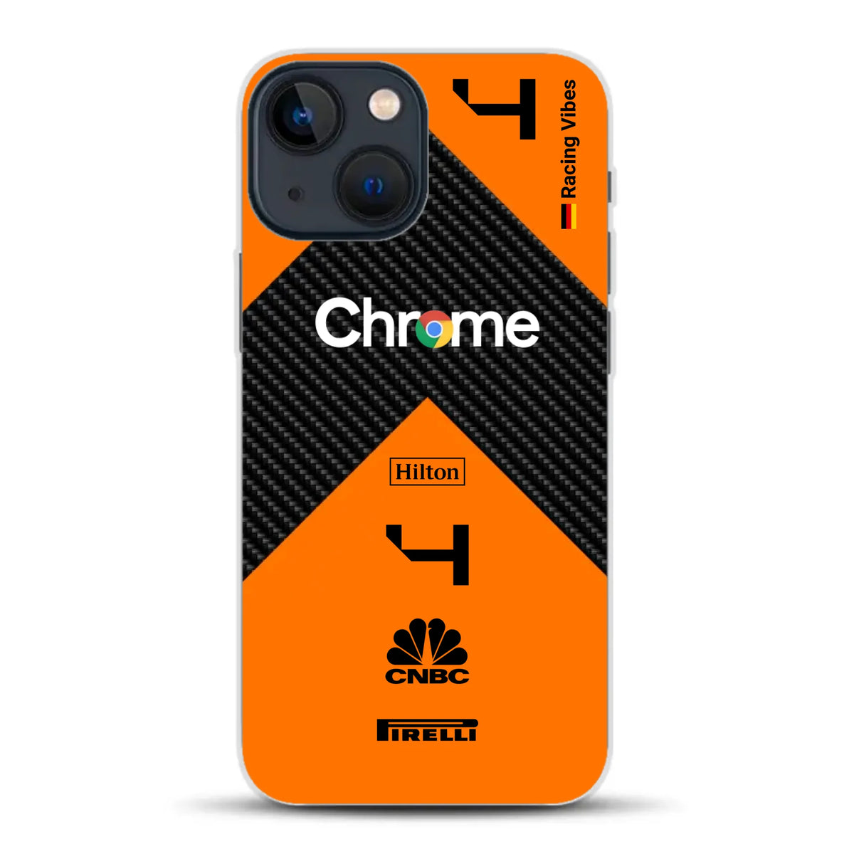 McL F1 2024 Livery - Individuelle Handyhülle für iPhone