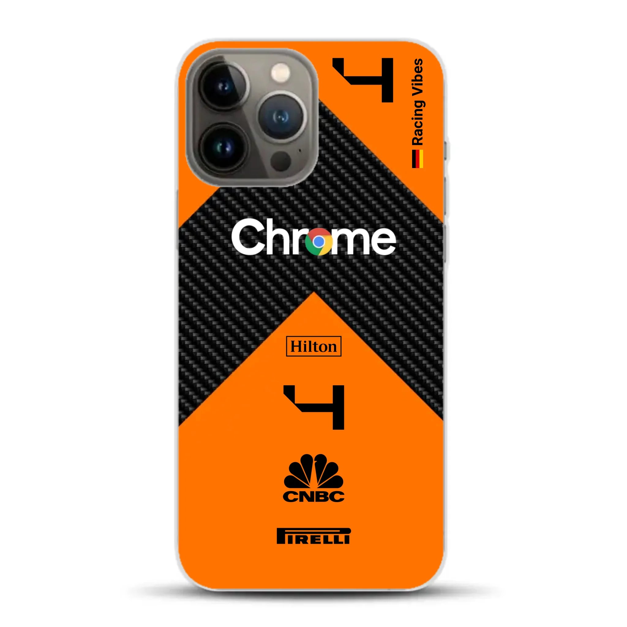 McL F1 2024 Livery - Individuelle Handyhülle für iPhone