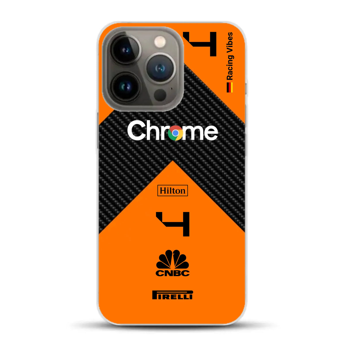 McL F1 2024 Livery - Individuelle Handyhülle für iPhone