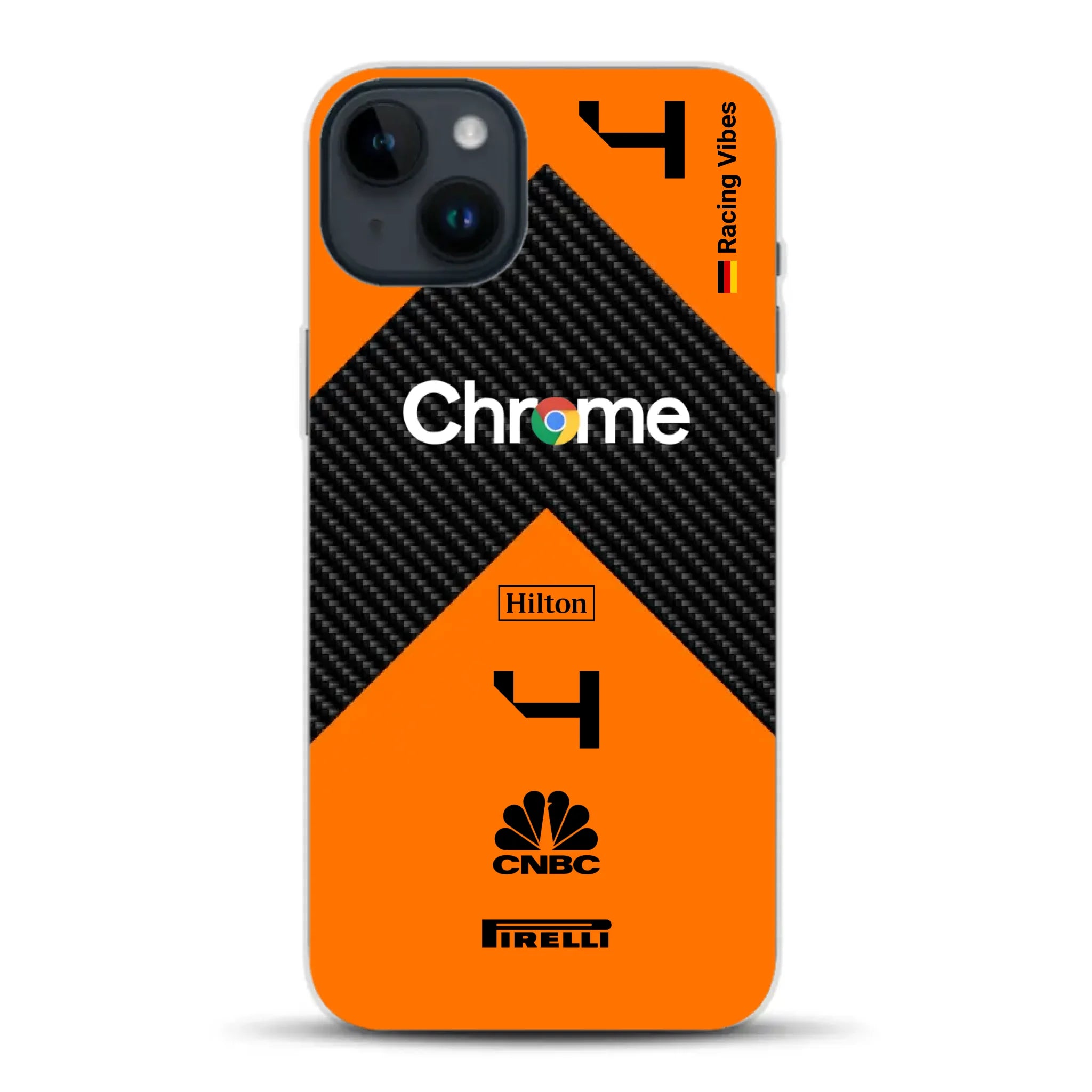 McL F1 2024 Livery - Individuelle Handyhülle für iPhone