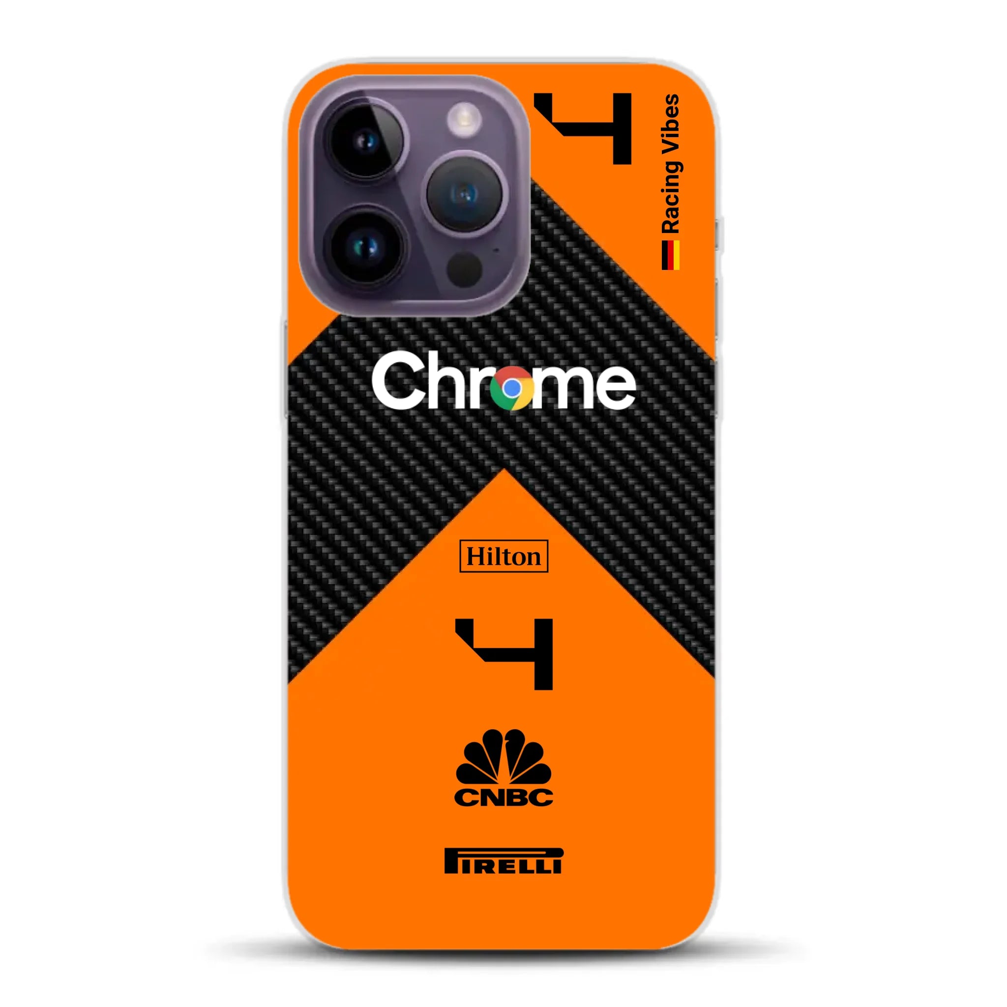 McL F1 2024 Livery - Individuelle Handyhülle für iPhone