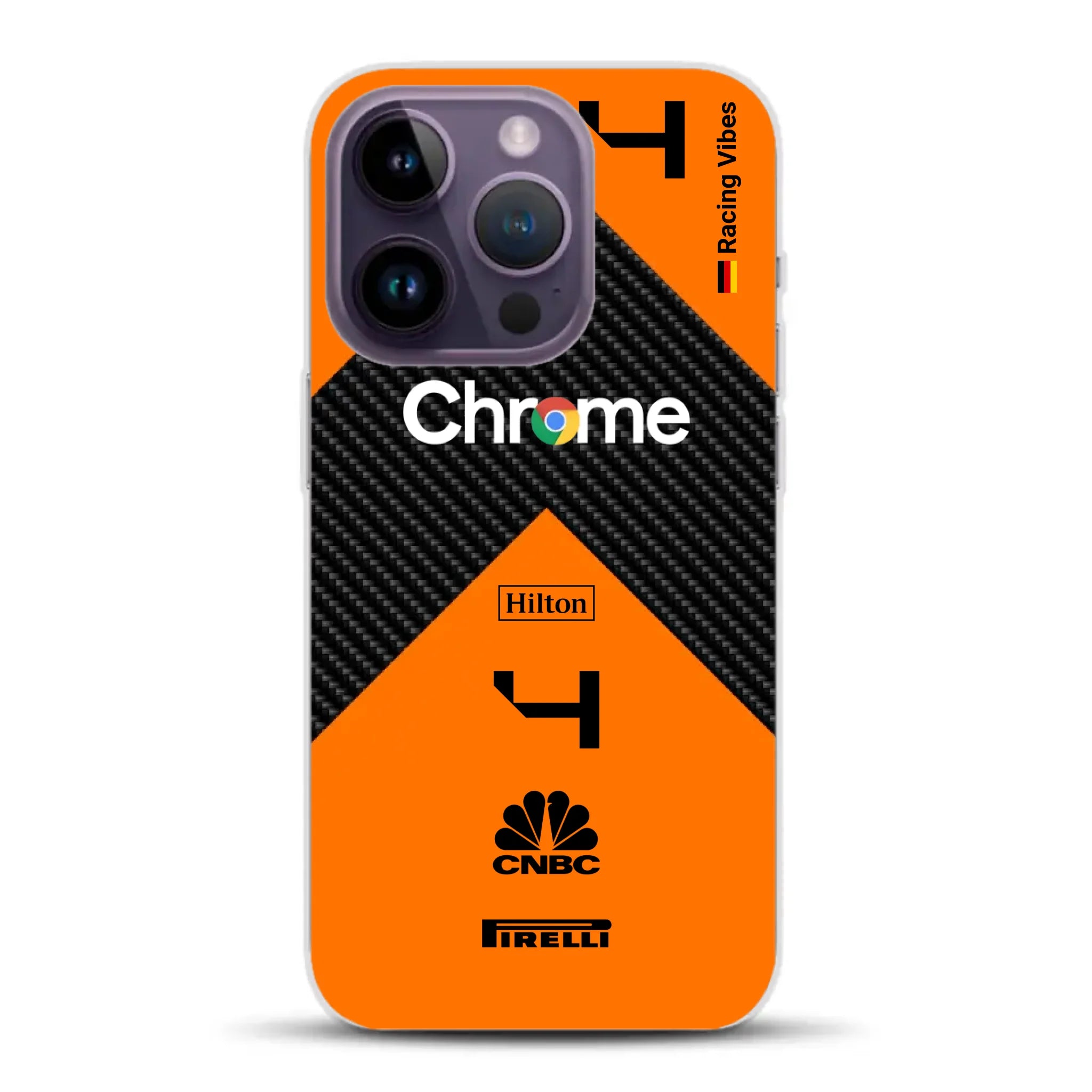 McL F1 2024 Livery - Individuelle Handyhülle für iPhone