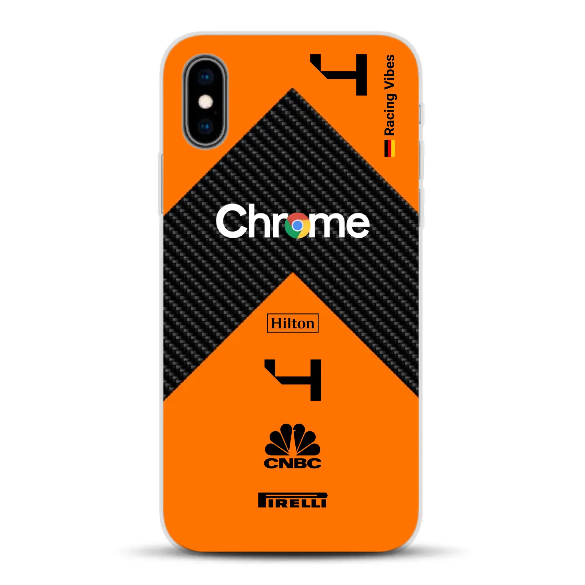 McL F1 2024 Livery - Individuelle Handyhülle für iPhone