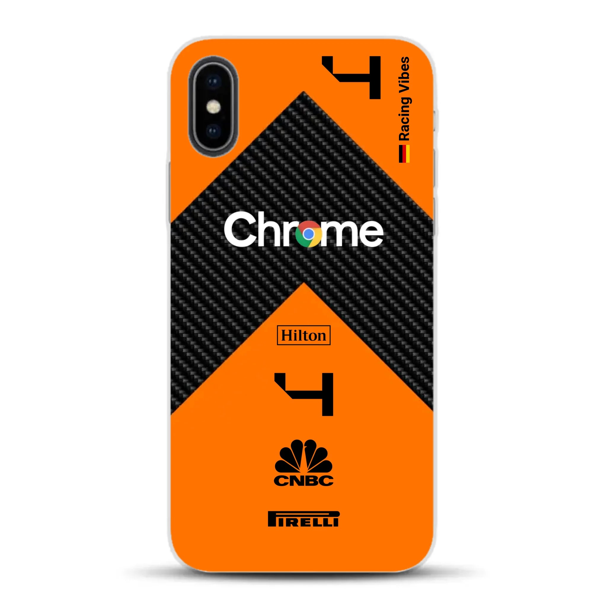 McL F1 2024 Livery - Individuelle Handyhülle für iPhone
