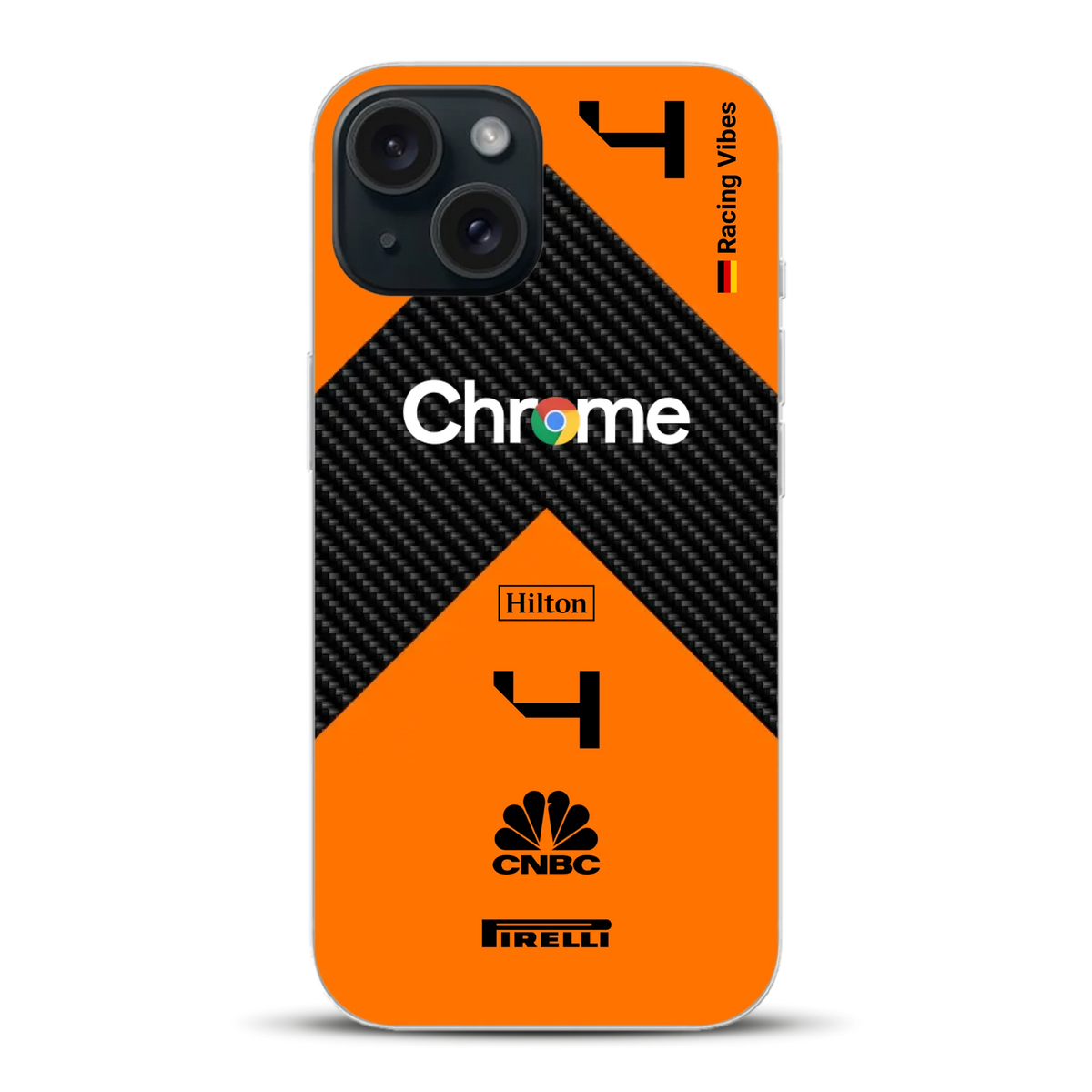McL F1 2024 Livery - Individuelle Handyhülle für iPhone