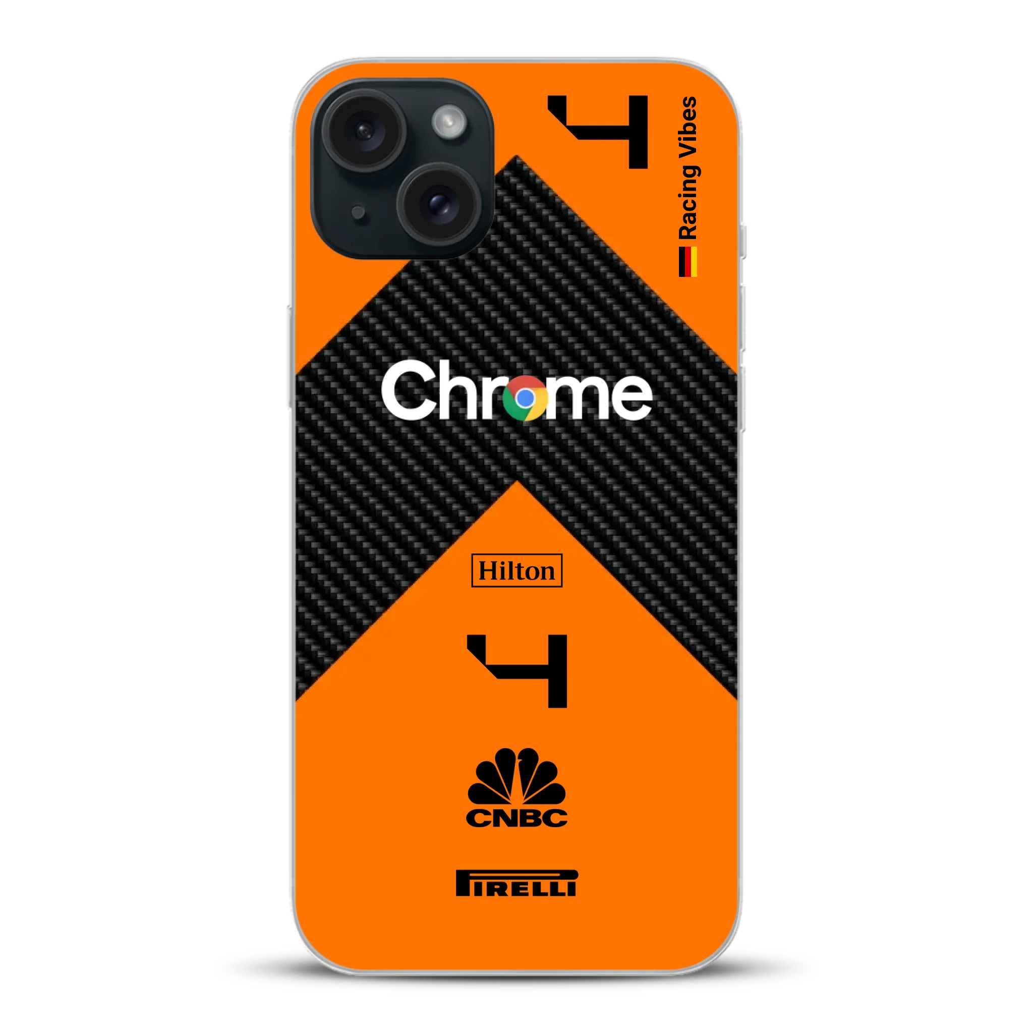 McL F1 2024 Livery - Individuelle Handyhülle für iPhone
