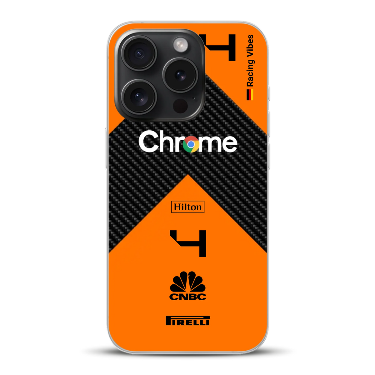 McL F1 2024 Livery - Individuelle Handyhülle für iPhone
