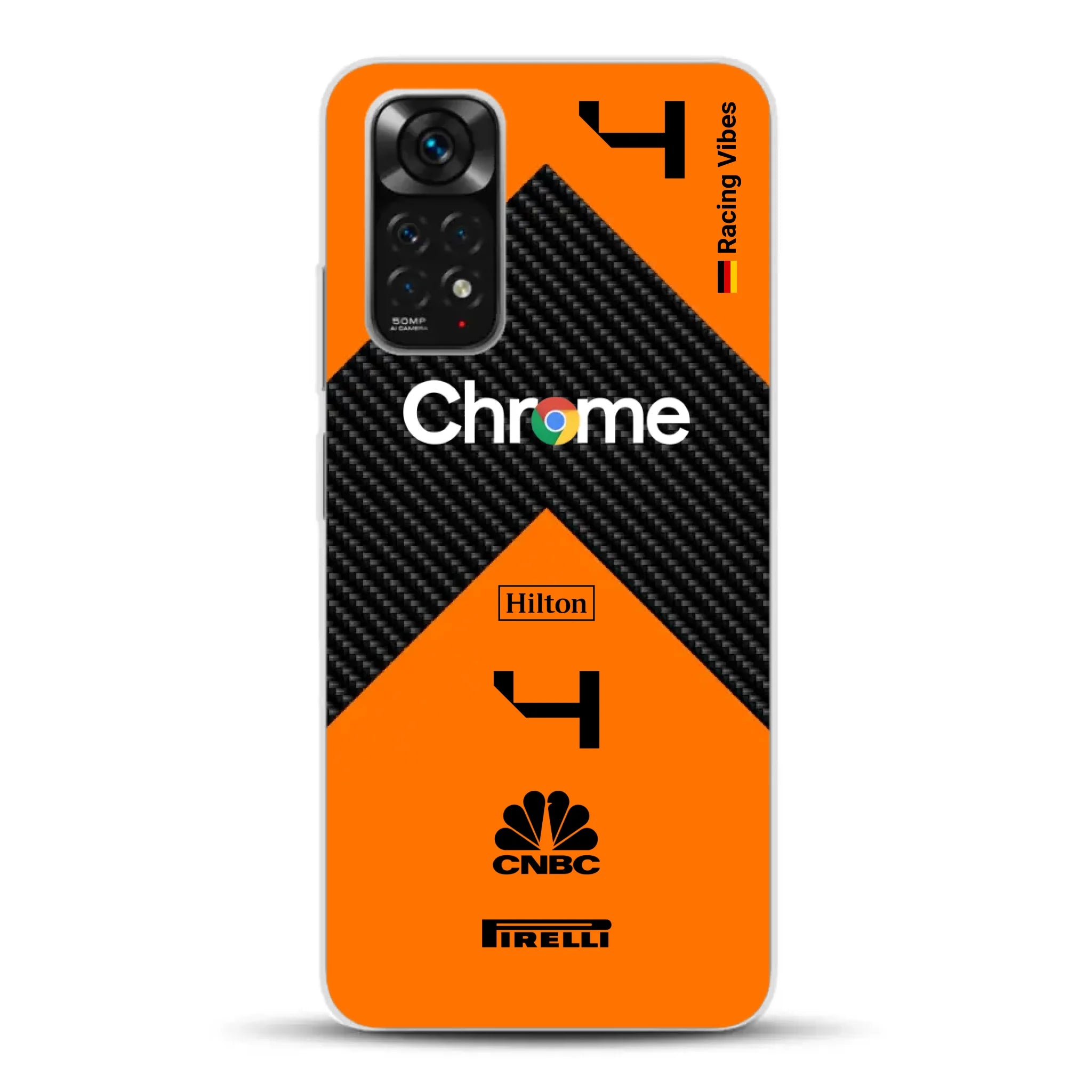 McL F1 2024 Livery - Custodia per cellulare personalizzata per Xiaomi